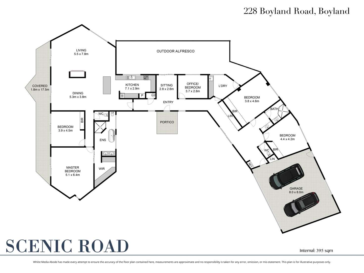 Floorplan of Homely acreageSemiRural listing, 228 Boyland Road, Boyland QLD 4275