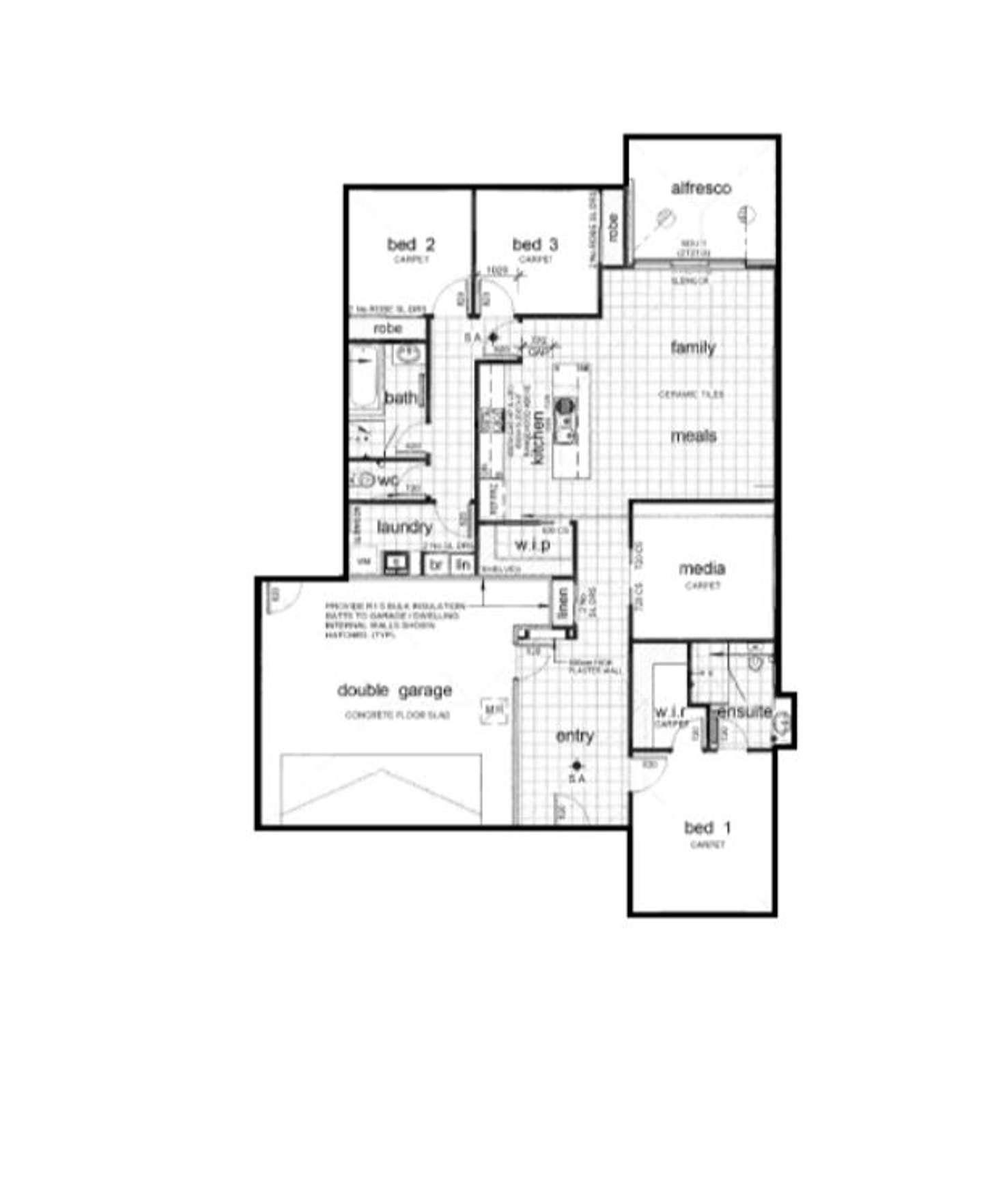 Floorplan of Homely house listing, 20 VERDI BOULEVARD, Irymple VIC 3498