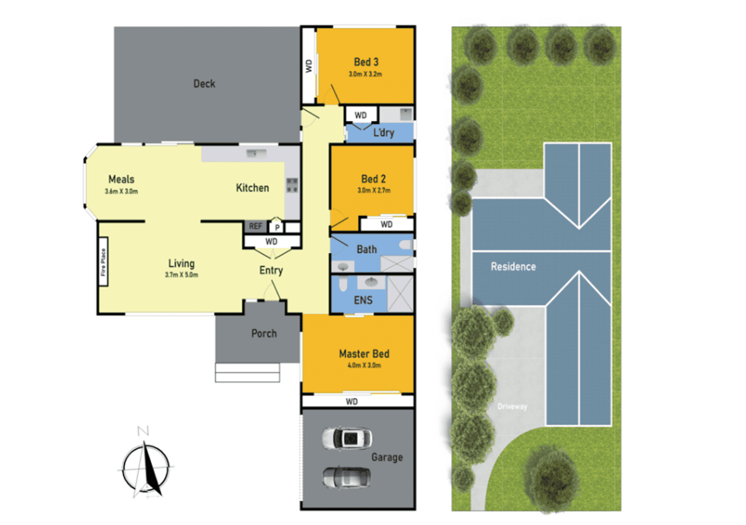 Floorplan of Homely house listing, 49 Trawool Street, Box Hill North VIC 3129