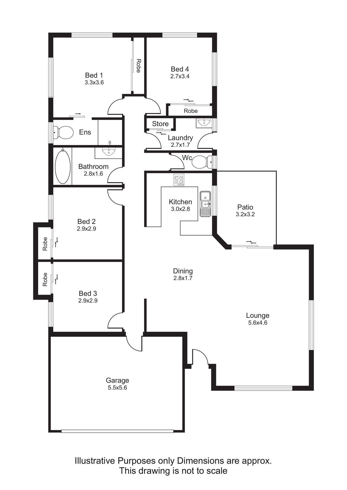 Floorplan of Homely house listing, 76 Shaft Street, Edmonton QLD 4869