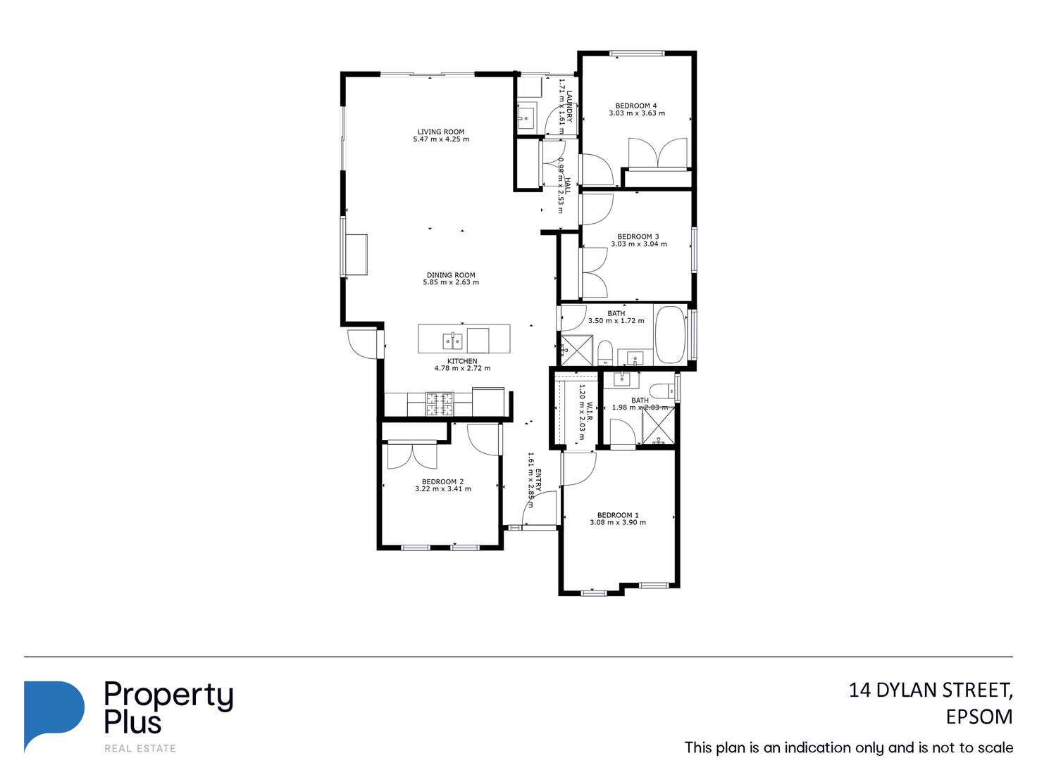 Floorplan of Homely house listing, 14 Dylan Street, Epsom VIC 3551