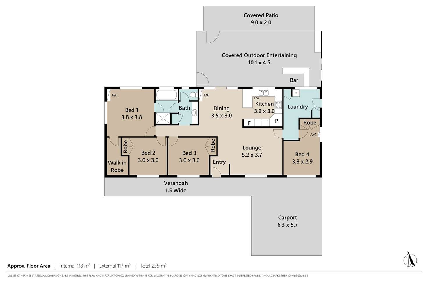 Floorplan of Homely house listing, 23 Lollard Street, Hillcrest QLD 4118