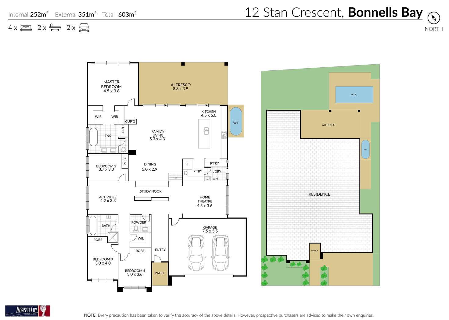 Floorplan of Homely house listing, 12 Stan Crescent, Bonnells Bay NSW 2264