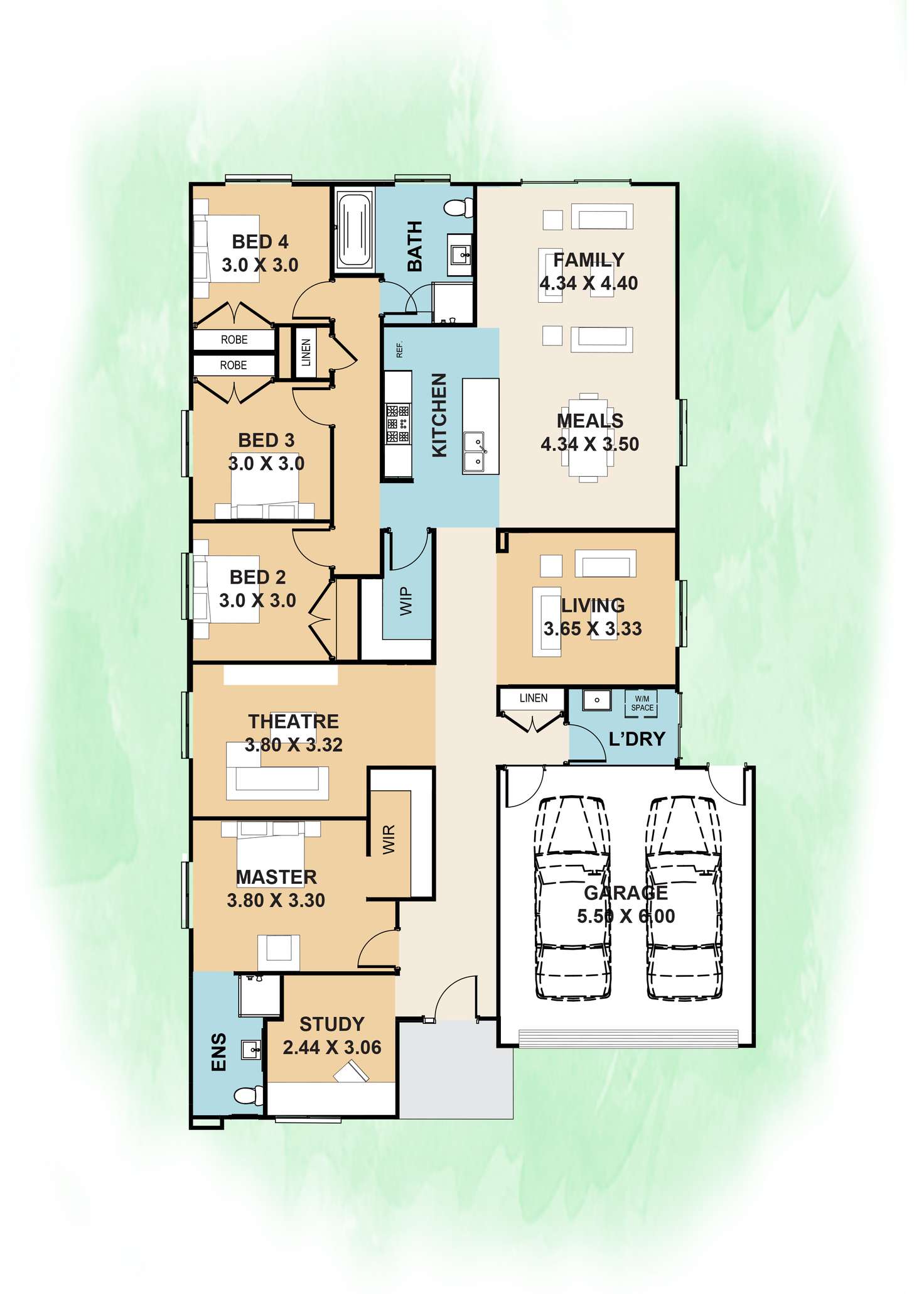 Floorplan of Homely house listing, 4 Madisons Avenue, Diggers Rest VIC 3427