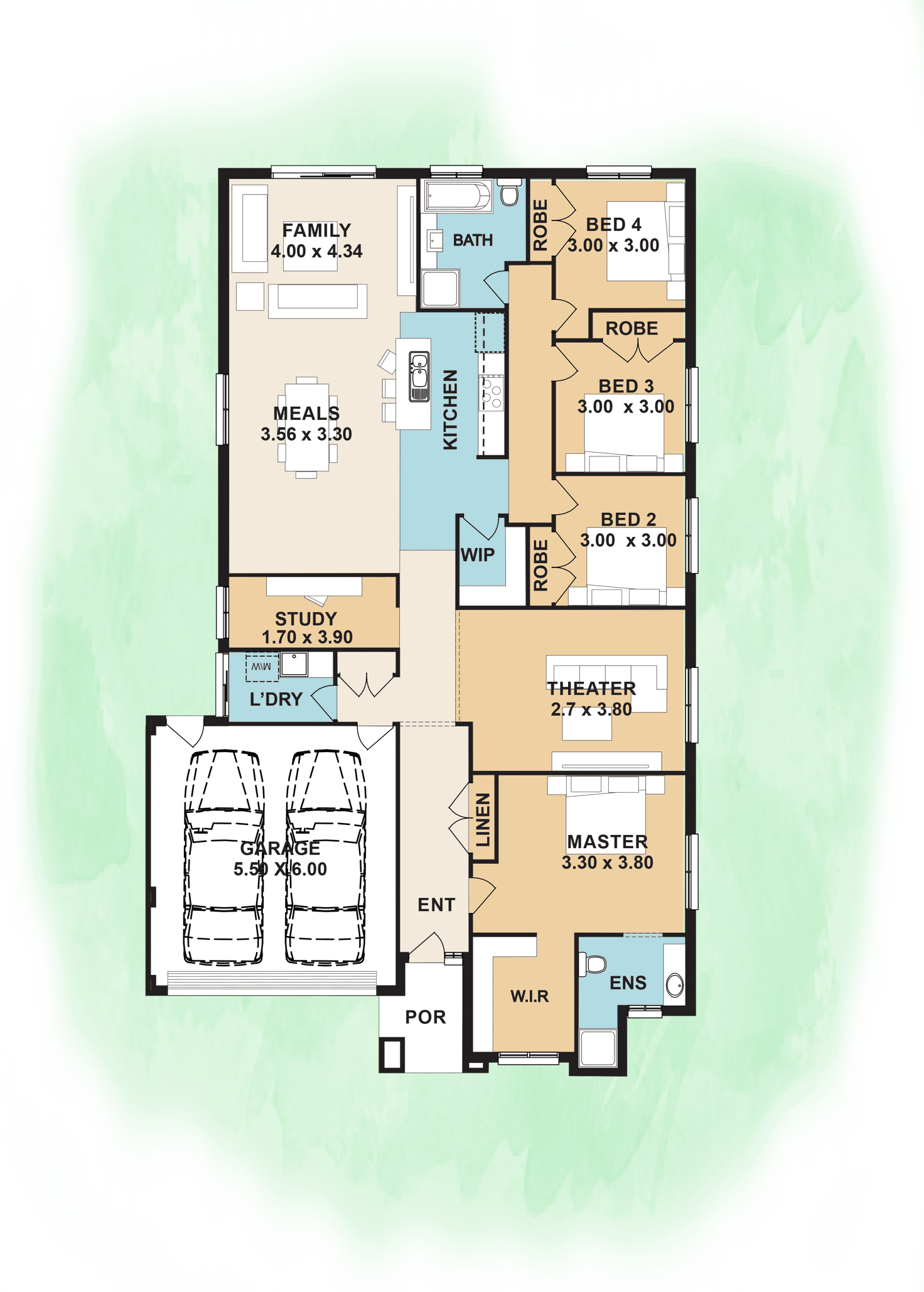 Floorplan of Homely house listing, 72 Showman Drive, Diggers Rest VIC 3427