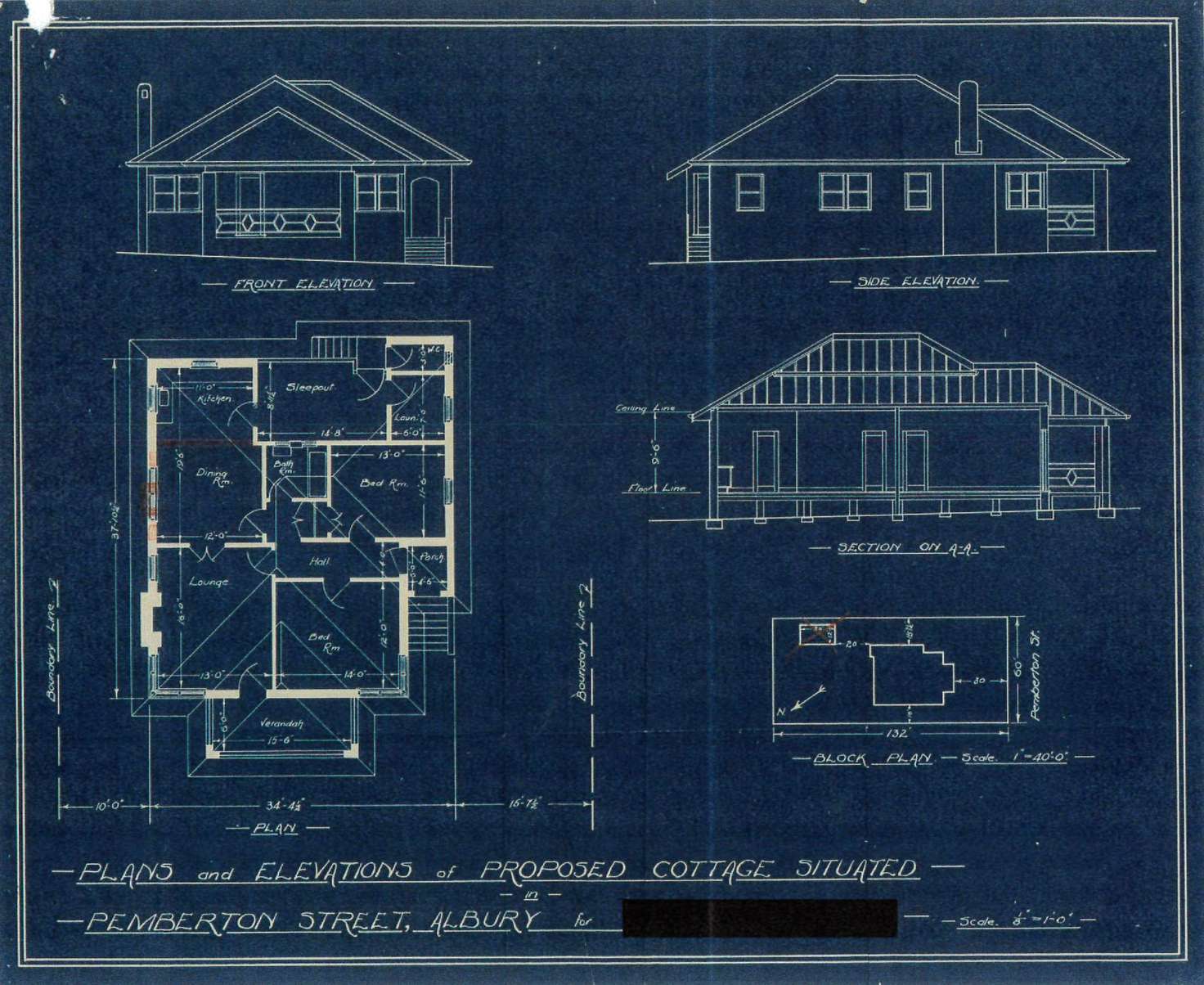 Floorplan of Homely house listing, 724 PEMBERTON STREET, Albury NSW 2640