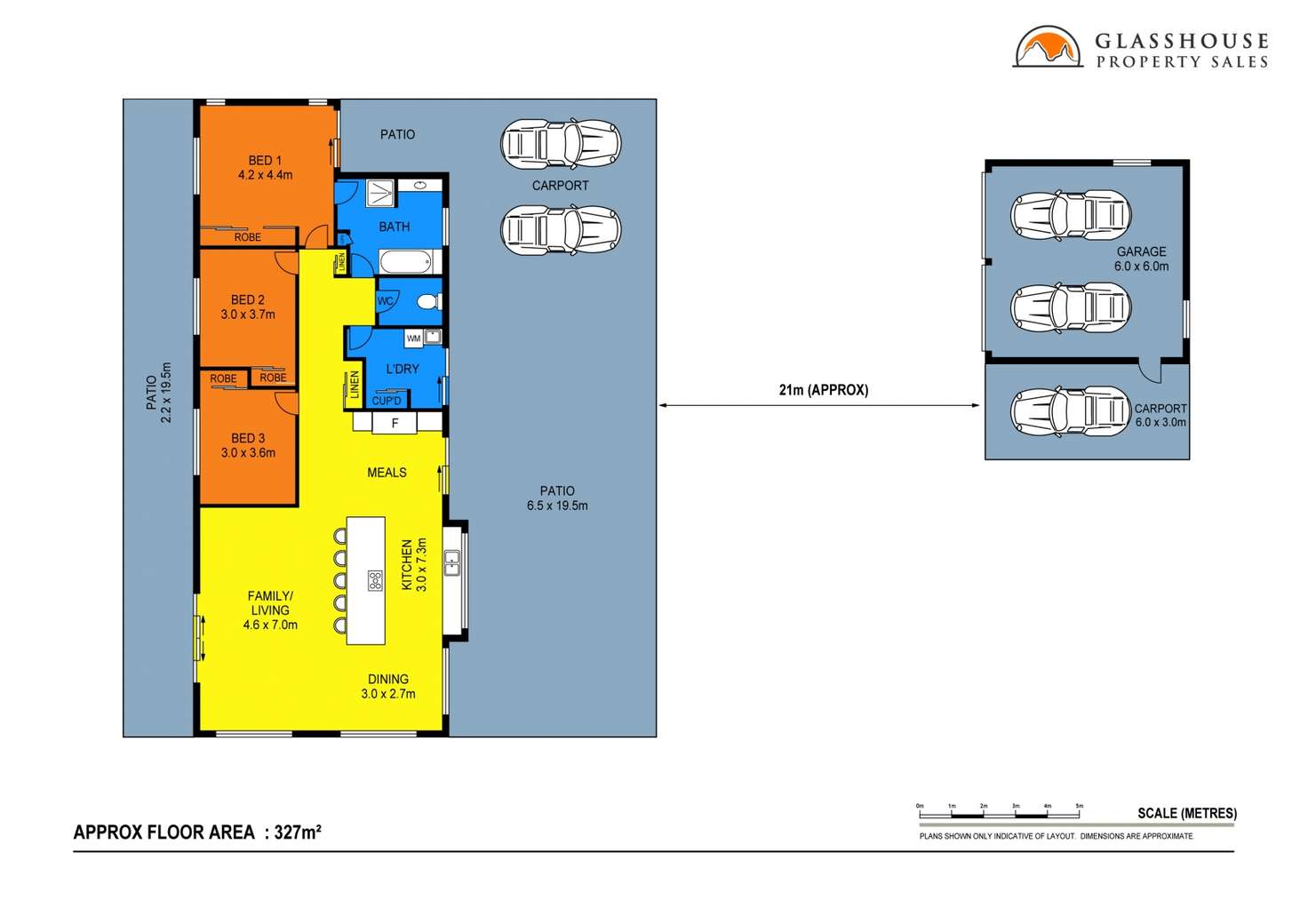 Floorplan of Homely house listing, 46 Traline Road, Glass House Mountains QLD 4518