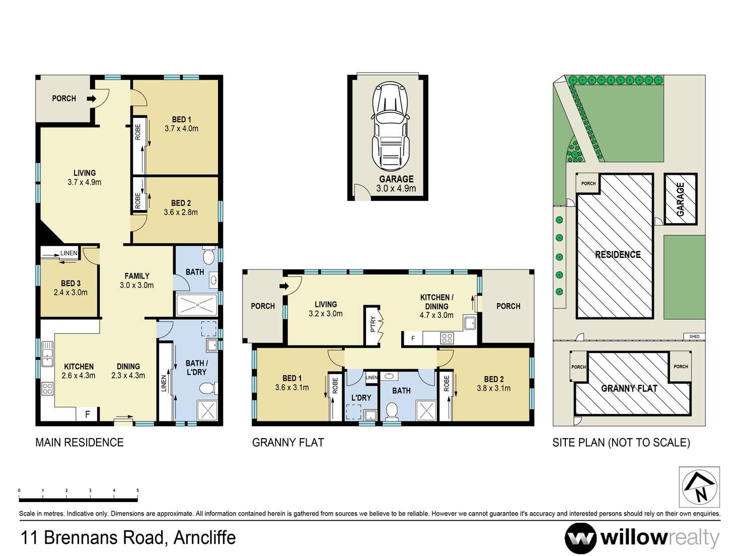 Floorplan of Homely house listing, 11 Brennans Road, Arncliffe NSW 2205
