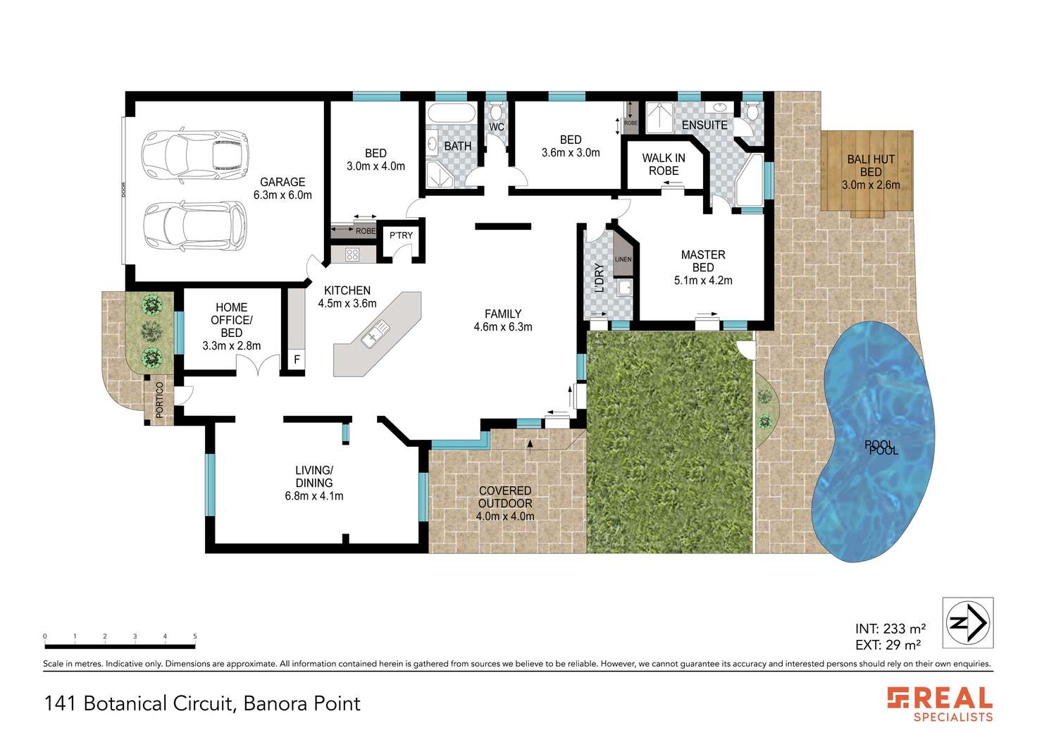 Floorplan of Homely house listing, 141 Botanical Circuit, Banora Point NSW 2486