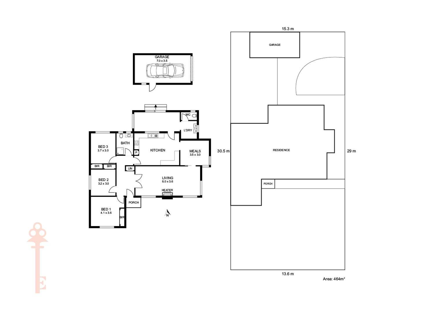 Floorplan of Homely house listing, 516 Bell Street, Pascoe Vale South VIC 3044