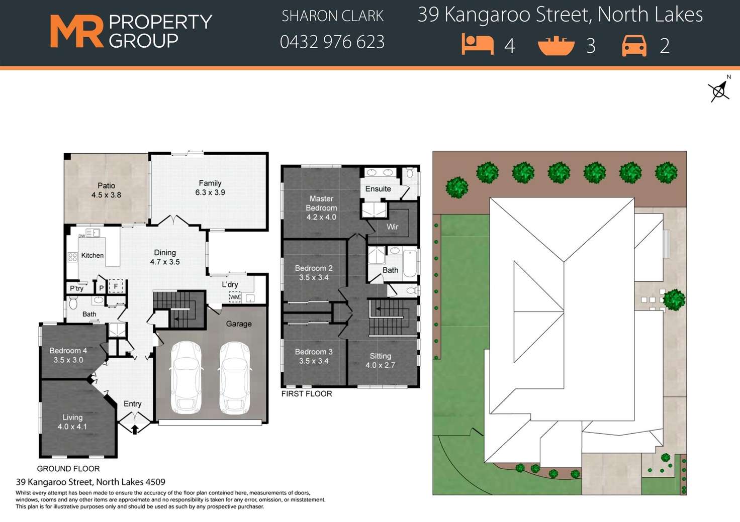 Floorplan of Homely house listing, 39 Kangaroo Street, North Lakes QLD 4509