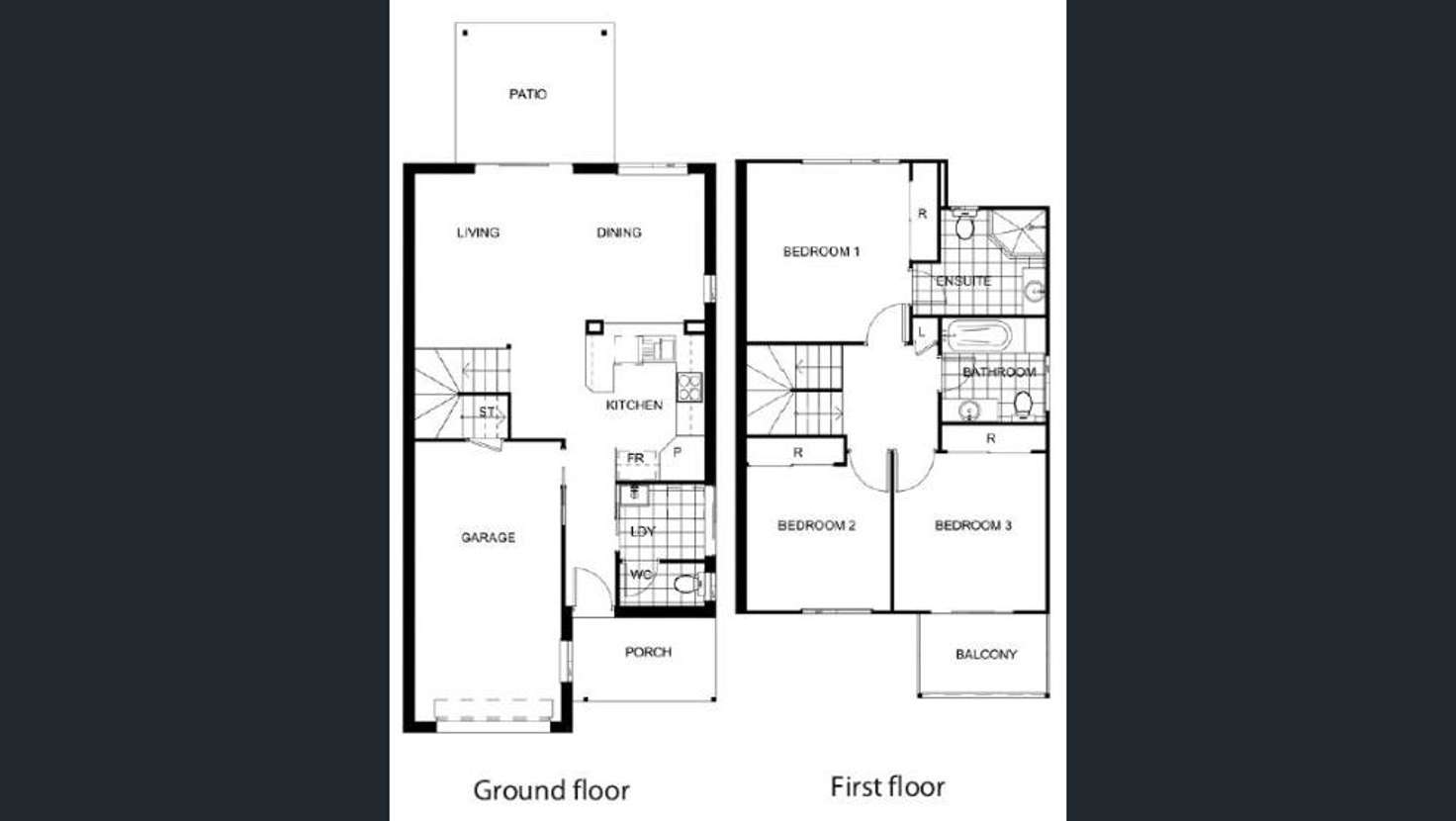 Floorplan of Homely townhouse listing, 36/88 Cecily Street, Kallangur QLD 4503