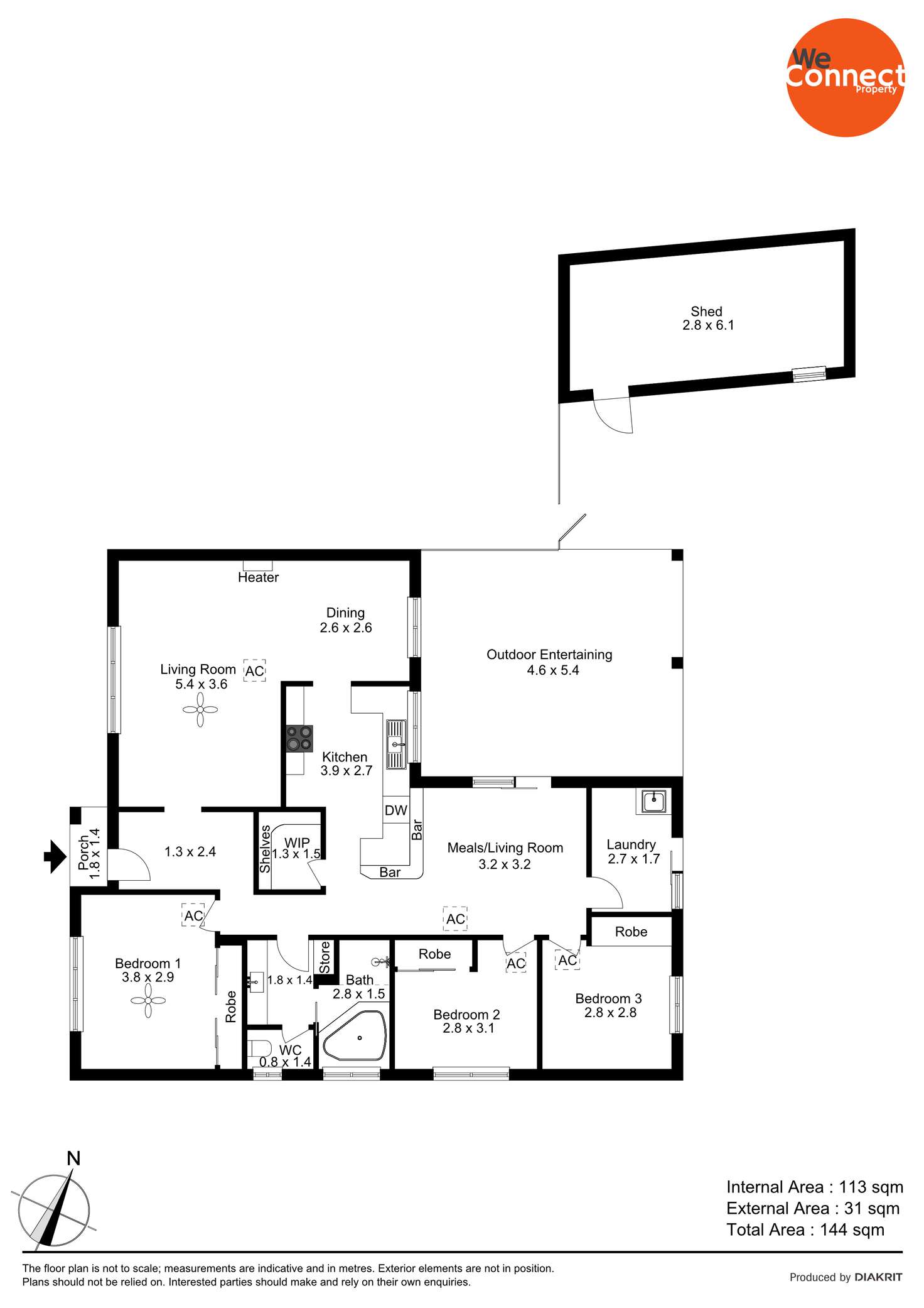 Floorplan of Homely house listing, 14 Lydiate Road, Noarlunga Downs SA 5168