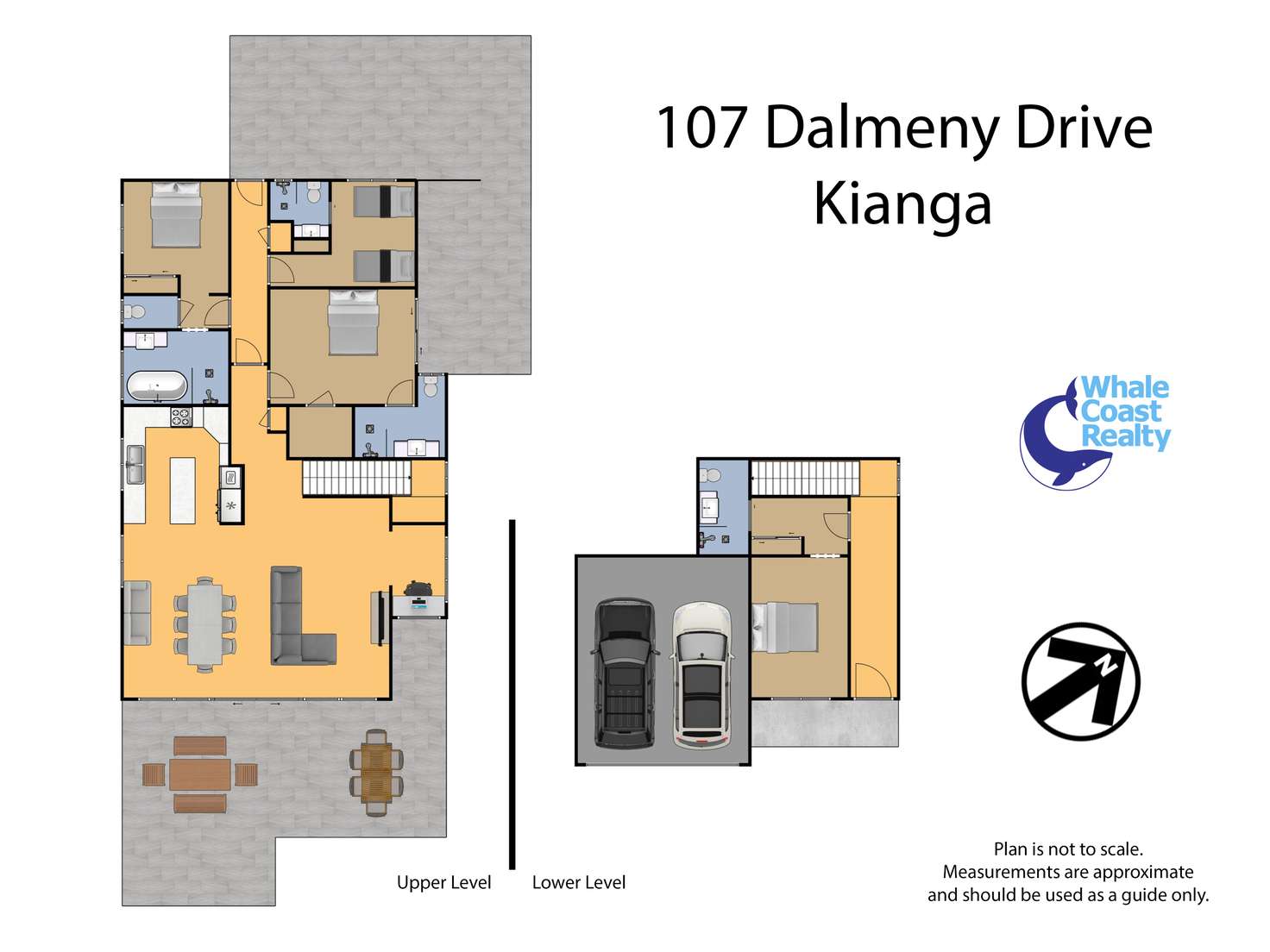 Floorplan of Homely house listing, 107 Dalmeny Drive, Kianga NSW 2546