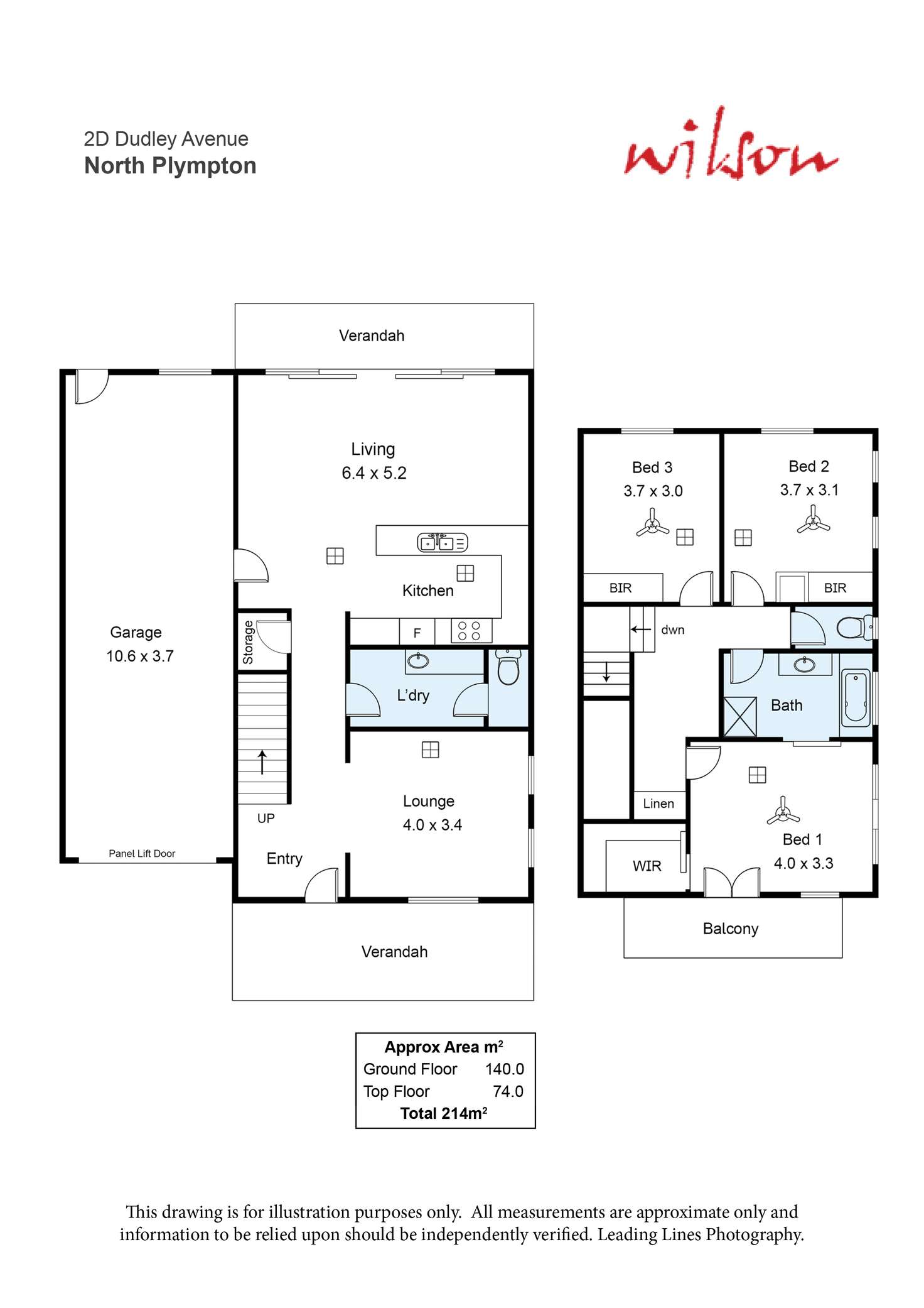 Floorplan of Homely townhouse listing, 2D Dudley Avenue, North Plympton SA 5037