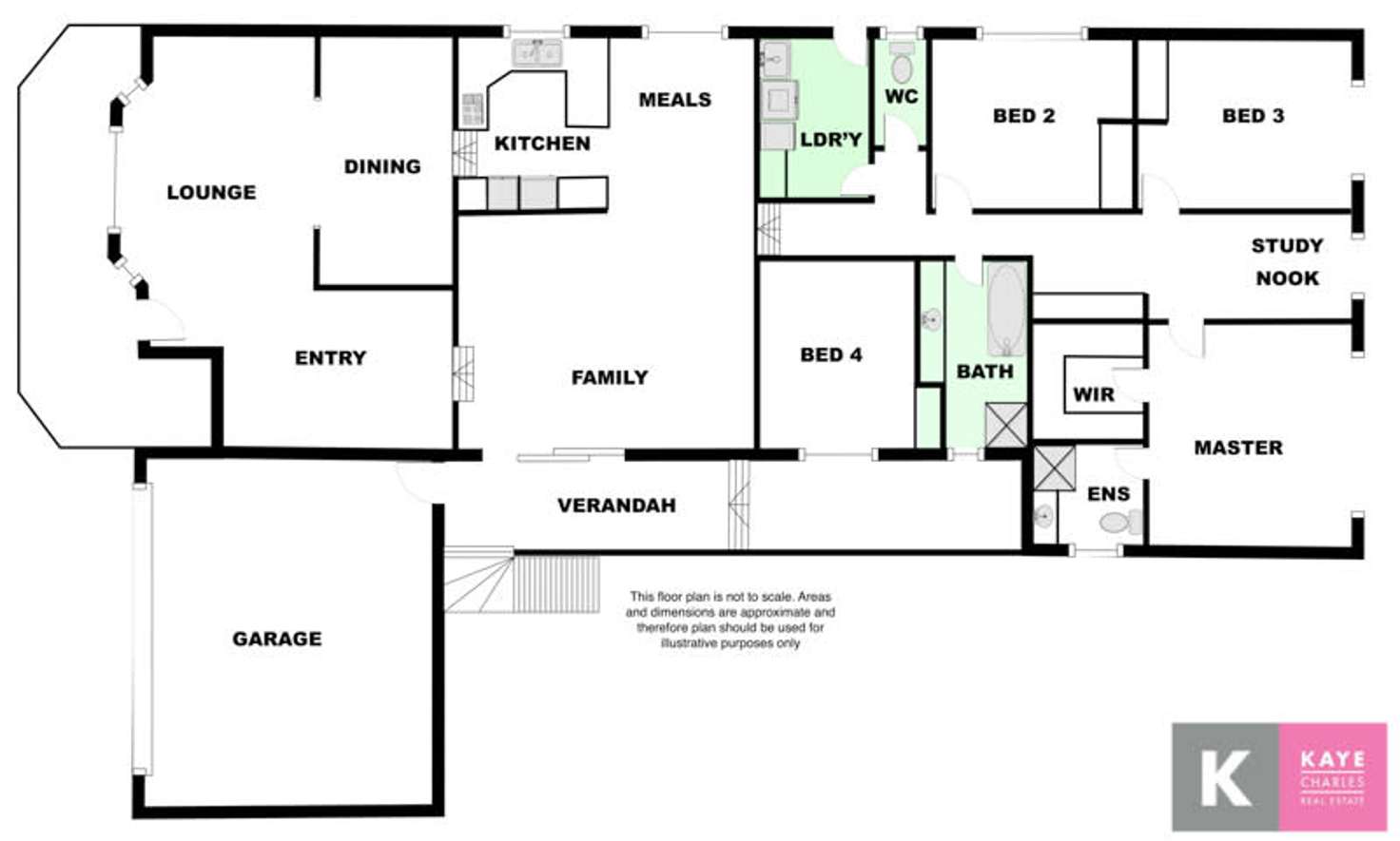 Floorplan of Homely house listing, 67 Edrington Park Drive, Berwick VIC 3806