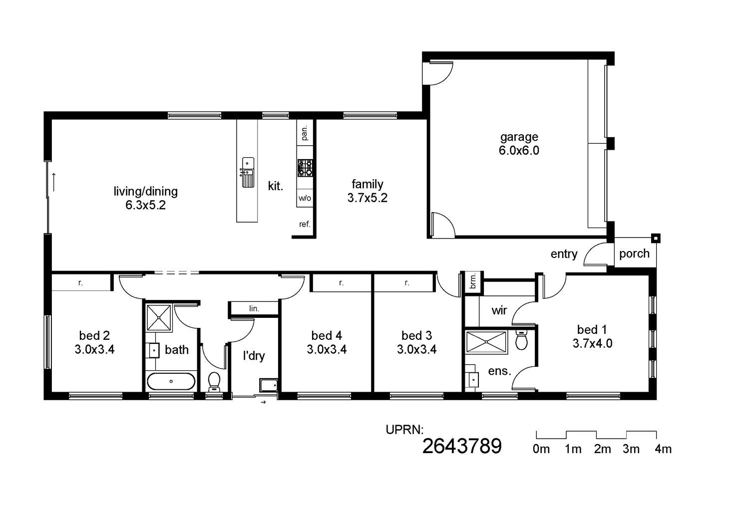 Floorplan of Homely house listing, 56 Anna Drive, Raceview QLD 4305