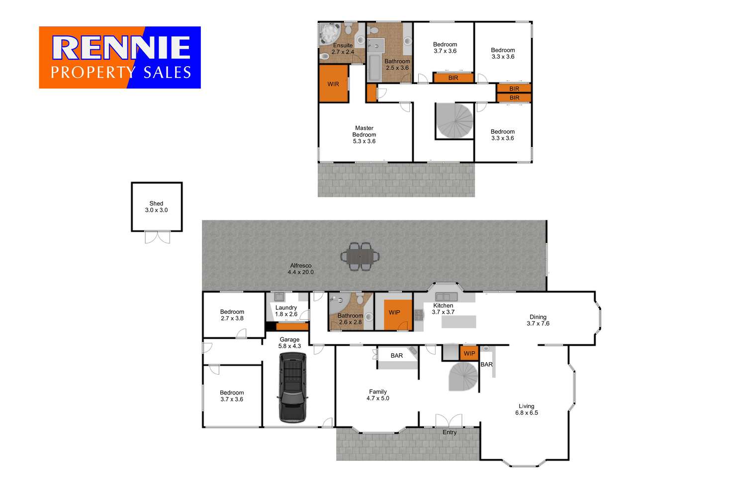 Floorplan of Homely house listing, 32 Nindoo Drive, Morwell VIC 3840