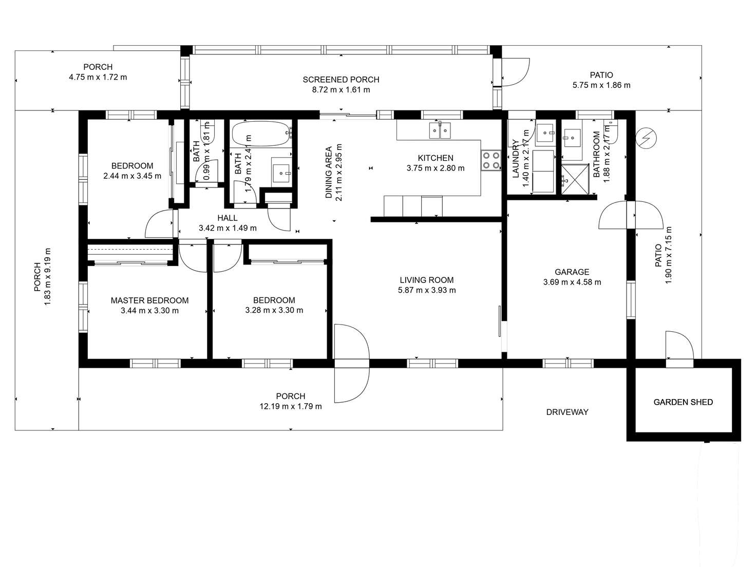 Floorplan of Homely house listing, 13 Depot Road, West Nowra NSW 2541