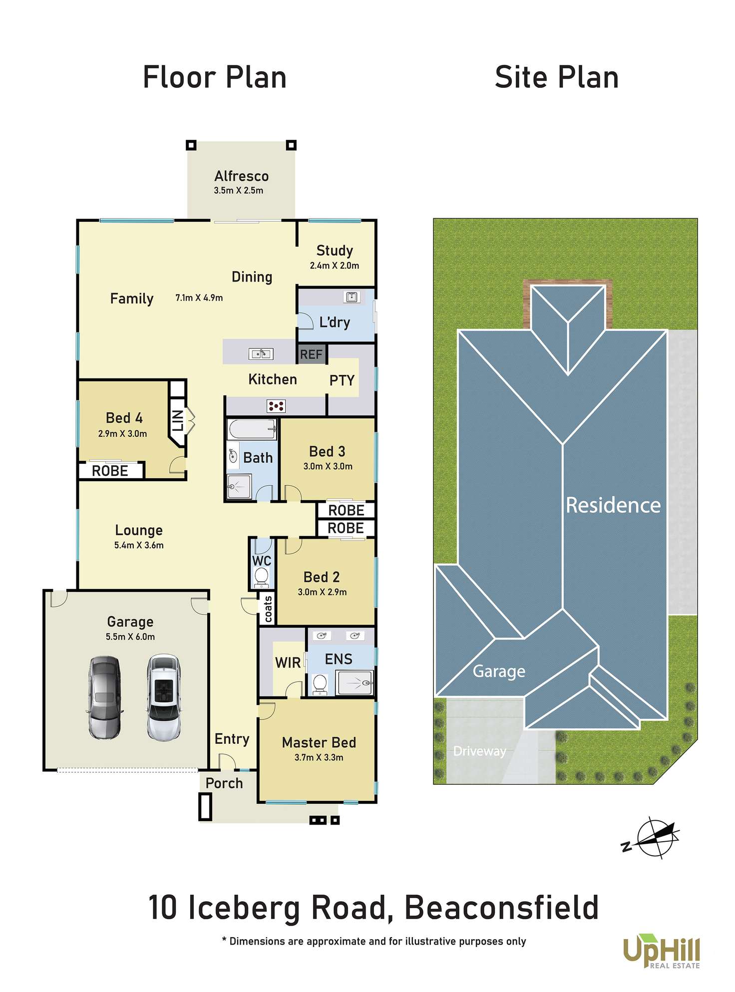 Floorplan of Homely house listing, 10 Iceberg Road, Beaconsfield VIC 3807