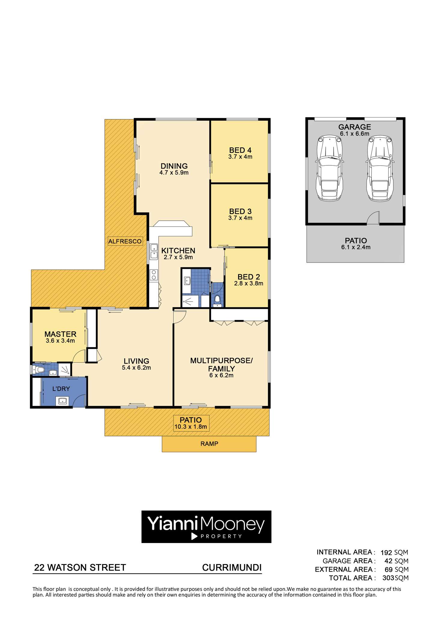 Floorplan of Homely house listing, 22 Watson Street, Currimundi QLD 4551