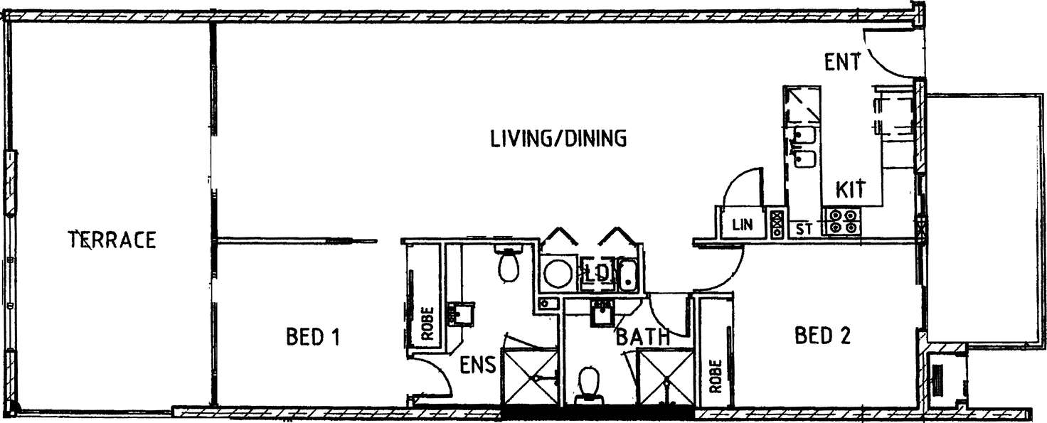 Floorplan of Homely apartment listing, Address available on request