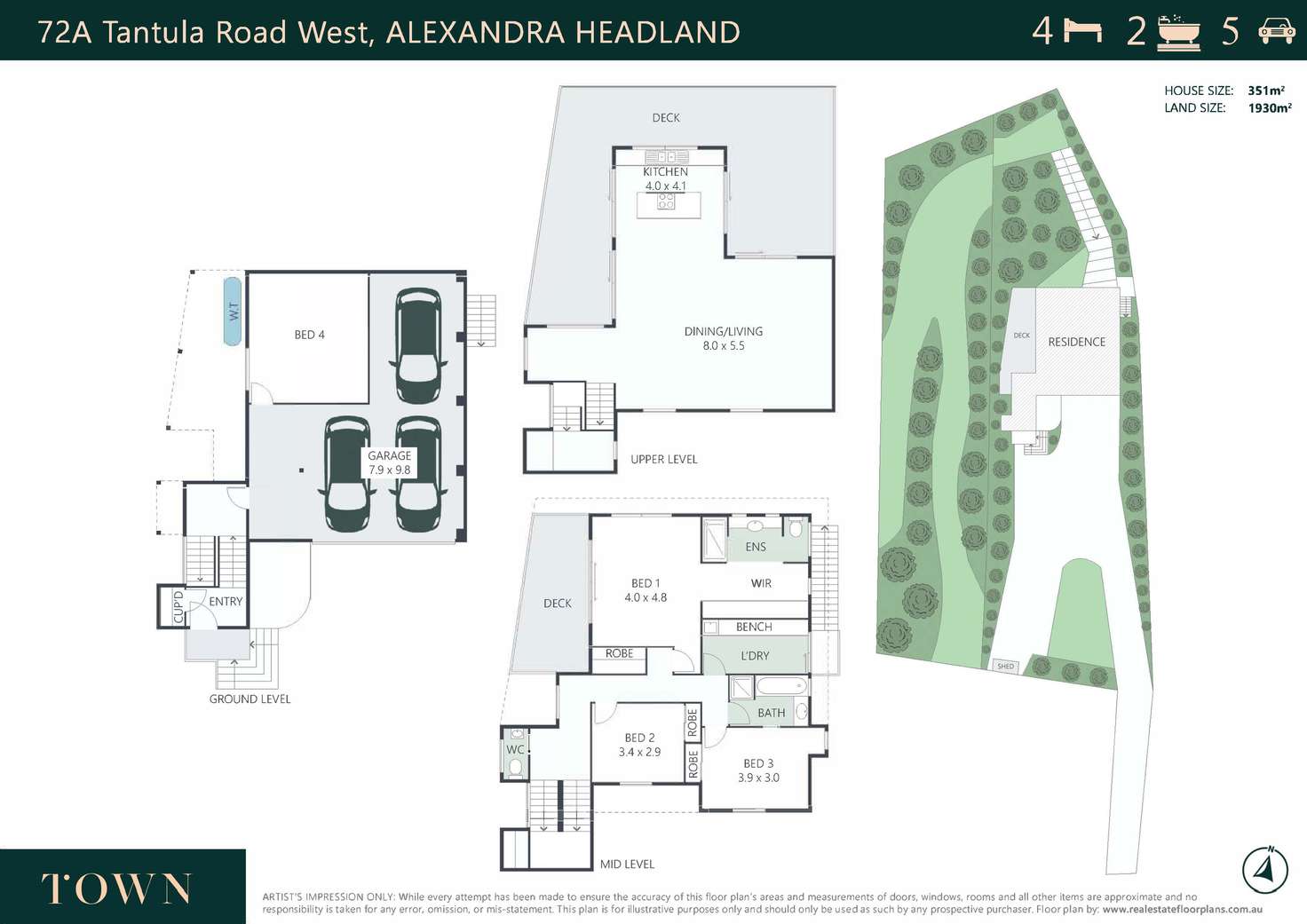 Floorplan of Homely house listing, 72A Tantula Road West, Alexandra Headland QLD 4572