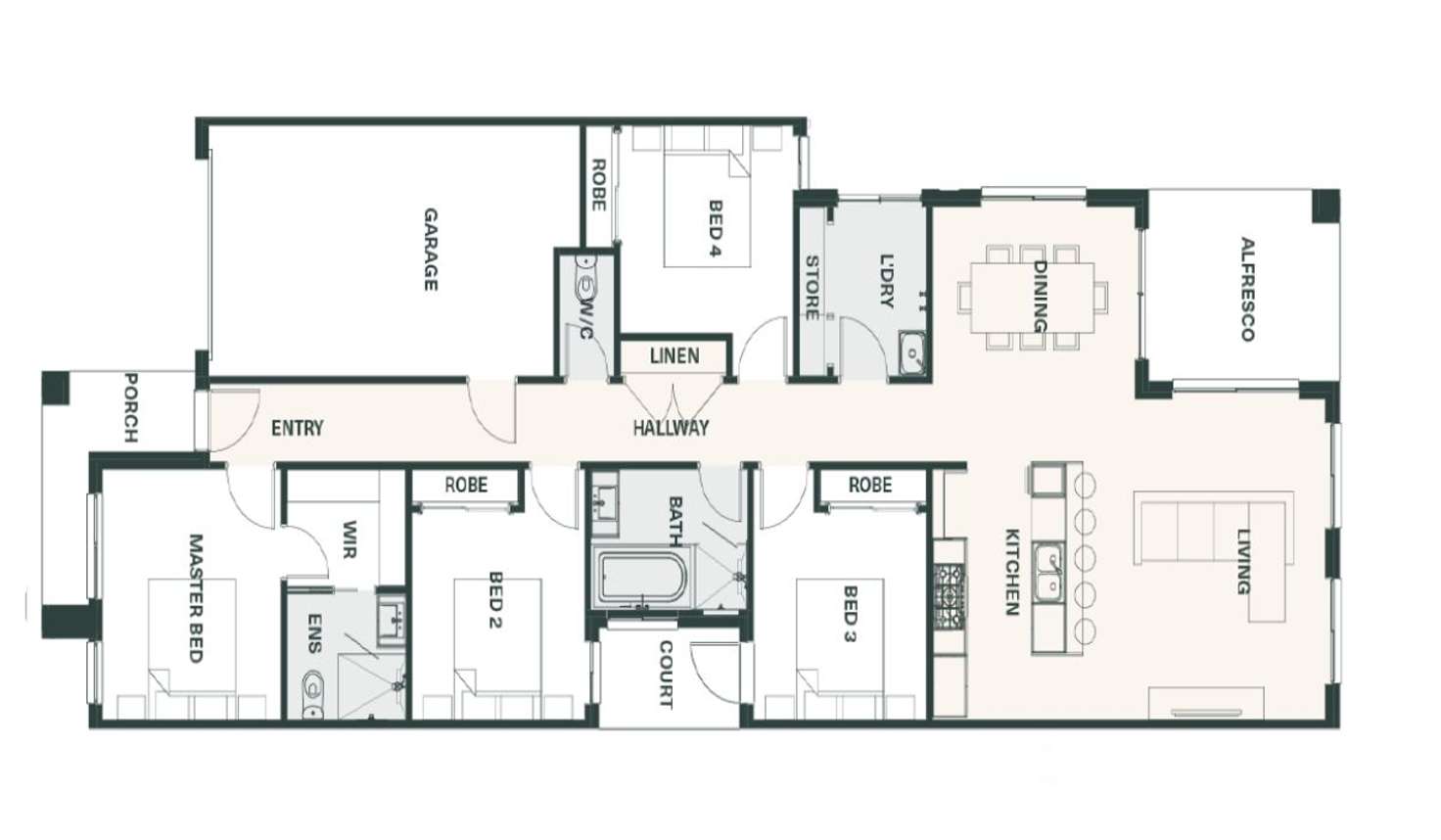 Floorplan of Homely house listing, Address available on request