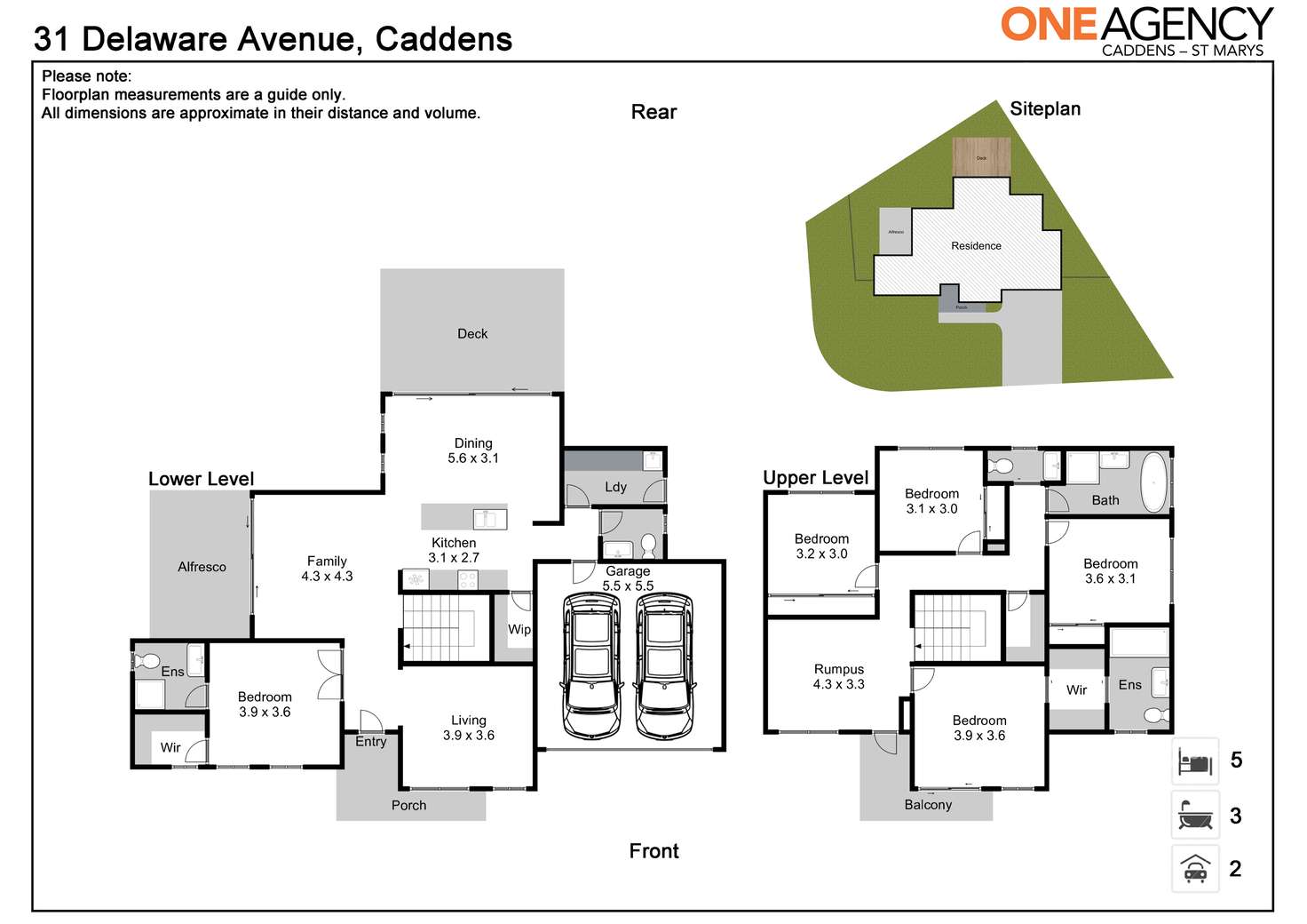 Floorplan of Homely house listing, 31 Delaware Avenue, Caddens NSW 2747