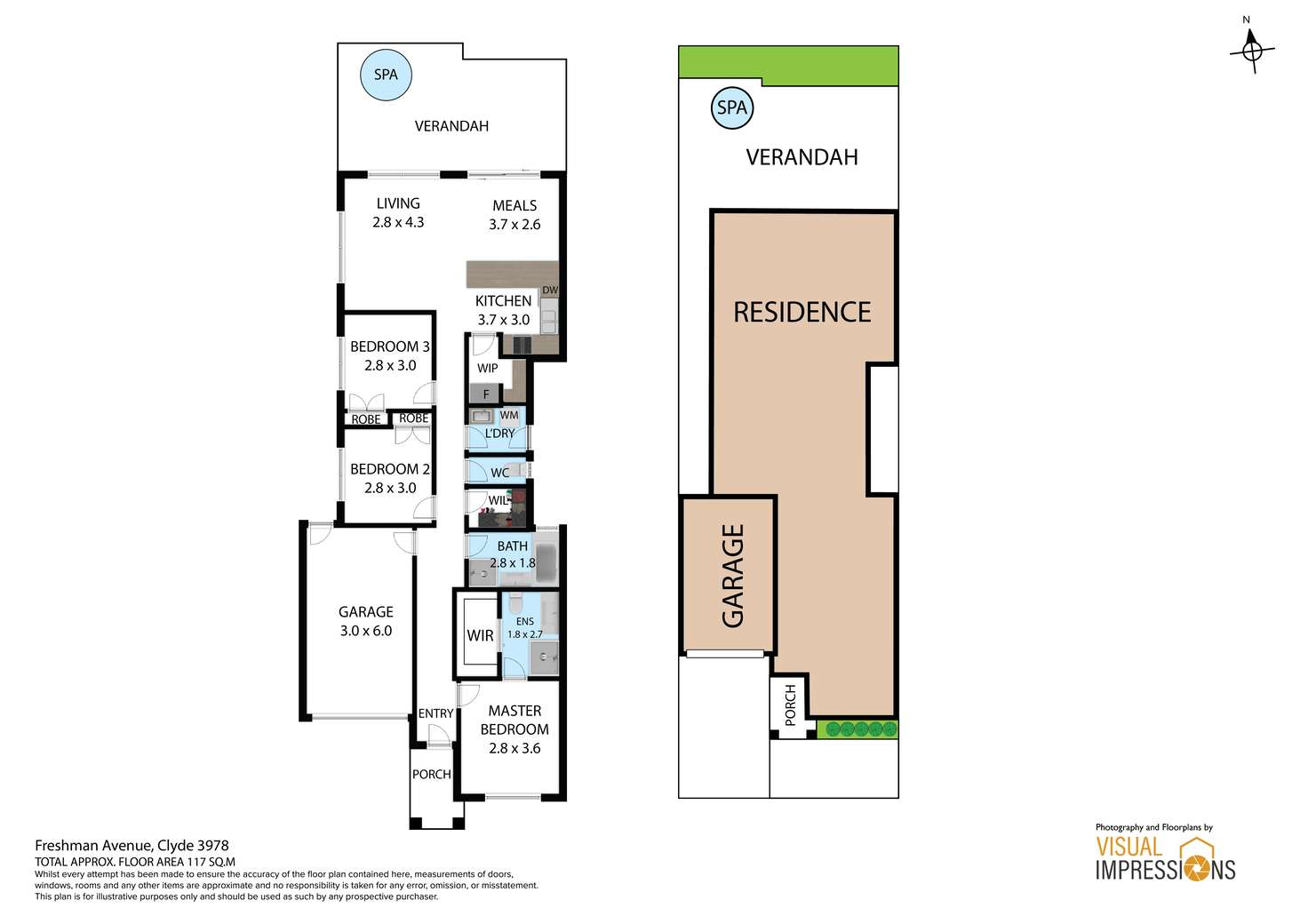 Floorplan of Homely house listing, 5 Freshman Avenue, Clyde VIC 3978