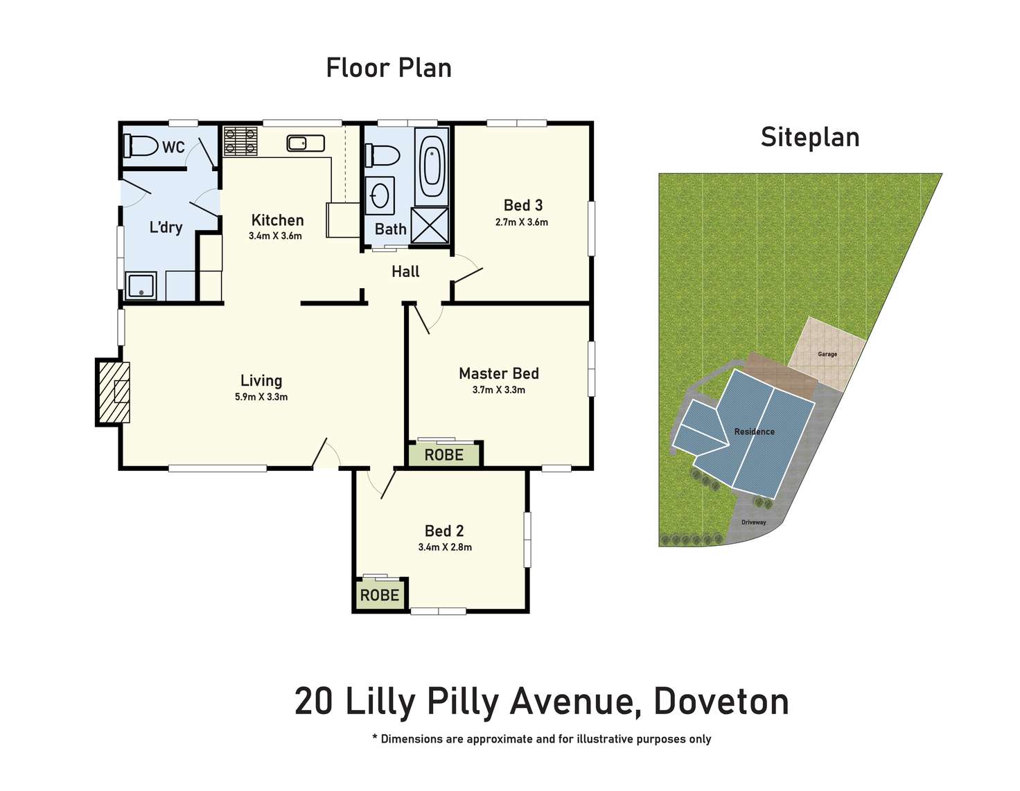Floorplan of Homely house listing, 20 Lilly Pilly Avenue, Doveton VIC 3177