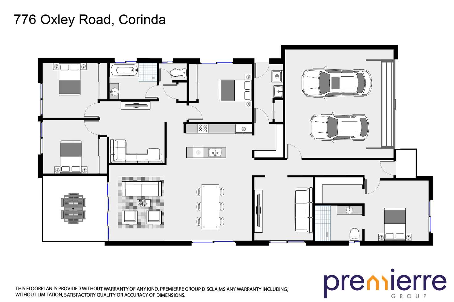 Floorplan of Homely house listing, 776 Oxley Road, Corinda QLD 4075