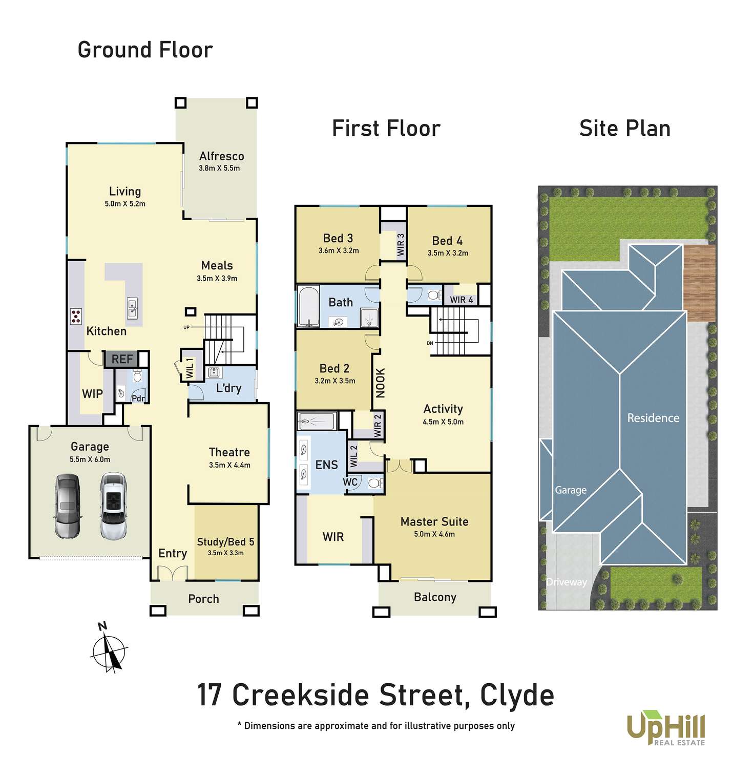 Floorplan of Homely house listing, 17 Creekside Street, Clyde VIC 3978