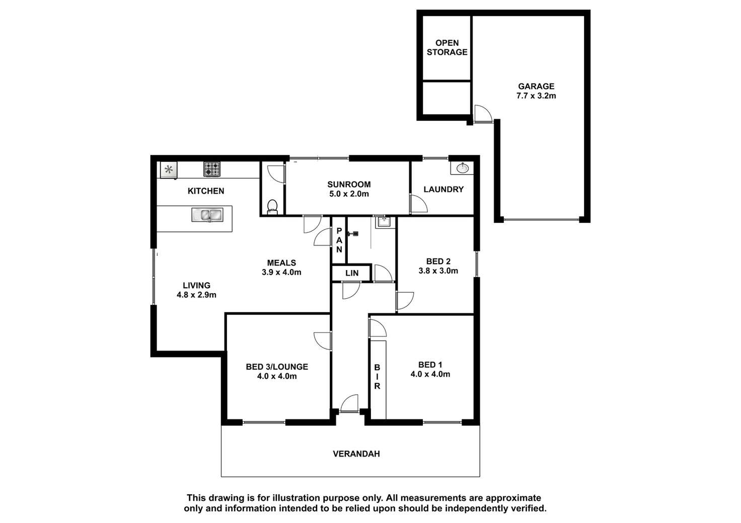 Floorplan of Homely house listing, 16 Ehret Street, Mount Gambier SA 5290