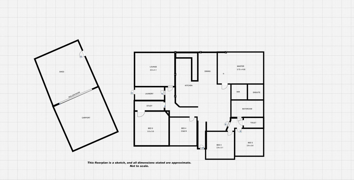 Floorplan of Homely house listing, 18 Cherry Grove, Latrobe TAS 7307