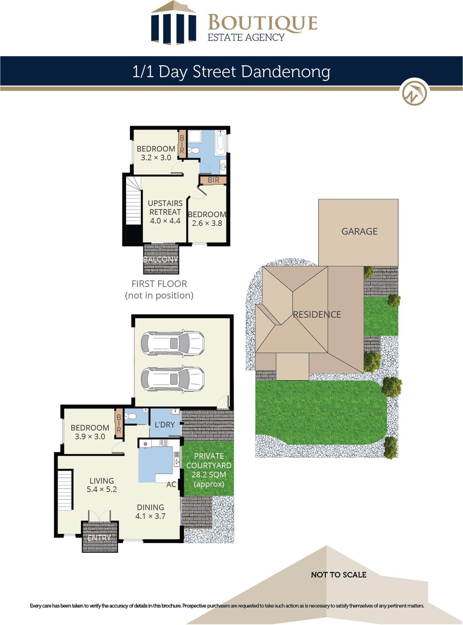 Floorplan of Homely unit listing, 1/1 Day Street, Dandenong VIC 3175