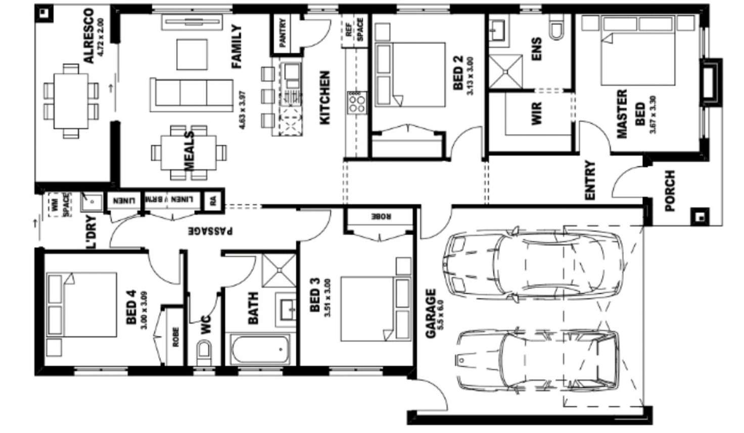 Floorplan of Homely house listing, Address available on request