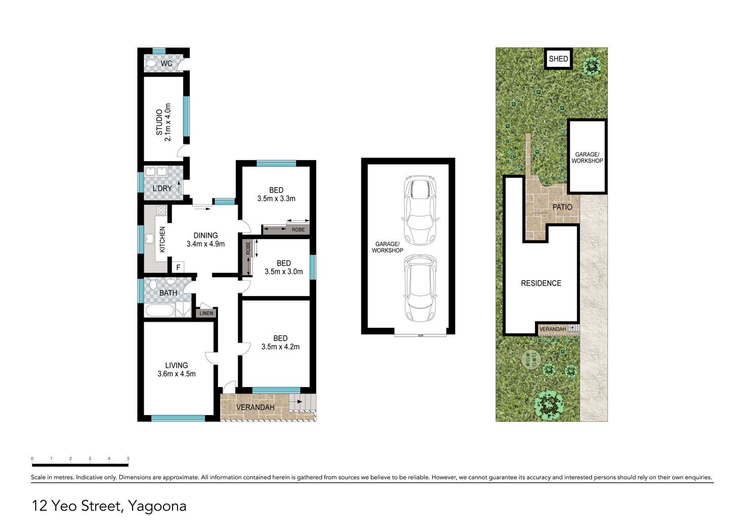 Floorplan of Homely house listing, 12 Yeo Street, Yagoona NSW 2199
