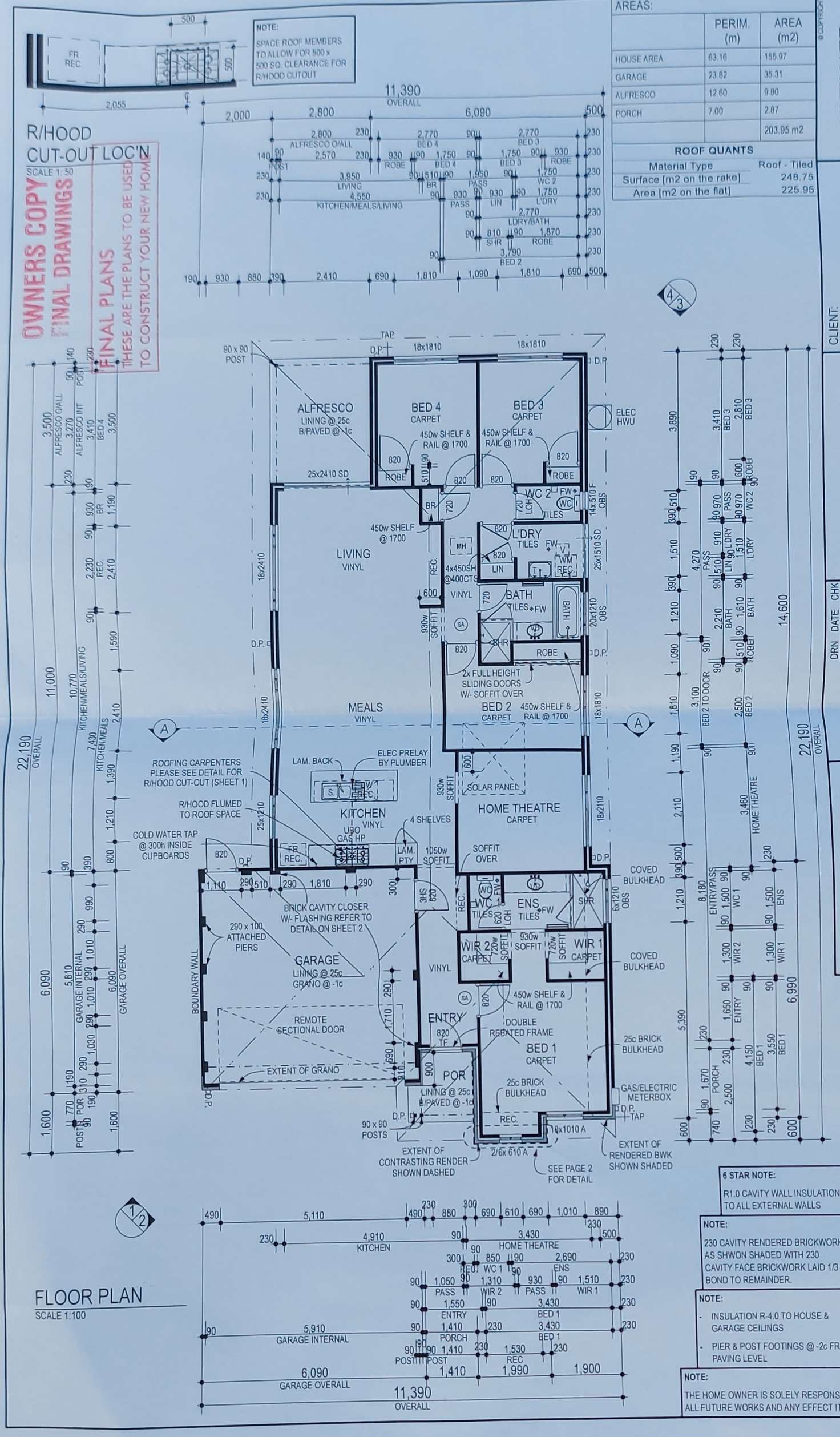 Floorplan of Homely house listing, 13 Hewell Road, Brabham WA 6055