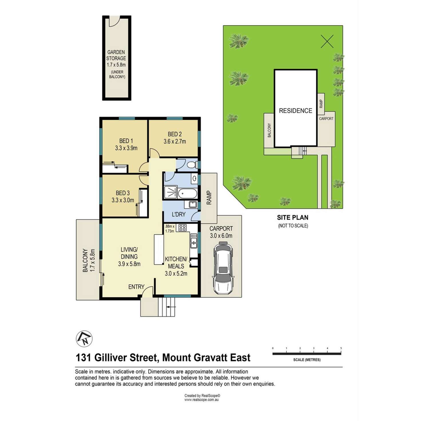 Floorplan of Homely house listing, 131 Gilliver Street, Mount Gravatt East QLD 4122