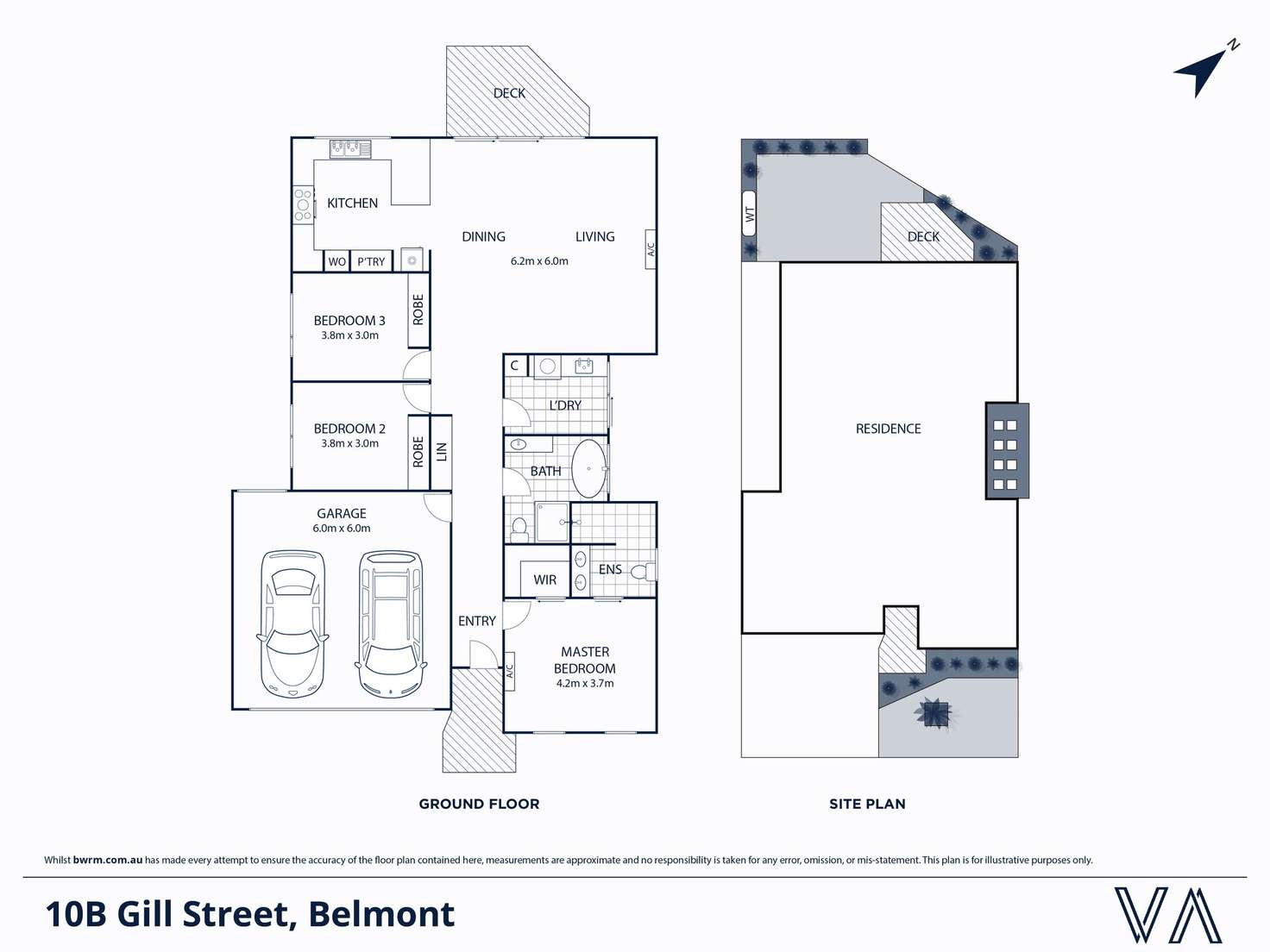 Floorplan of Homely house listing, 10b Gill Street, Belmont VIC 3216