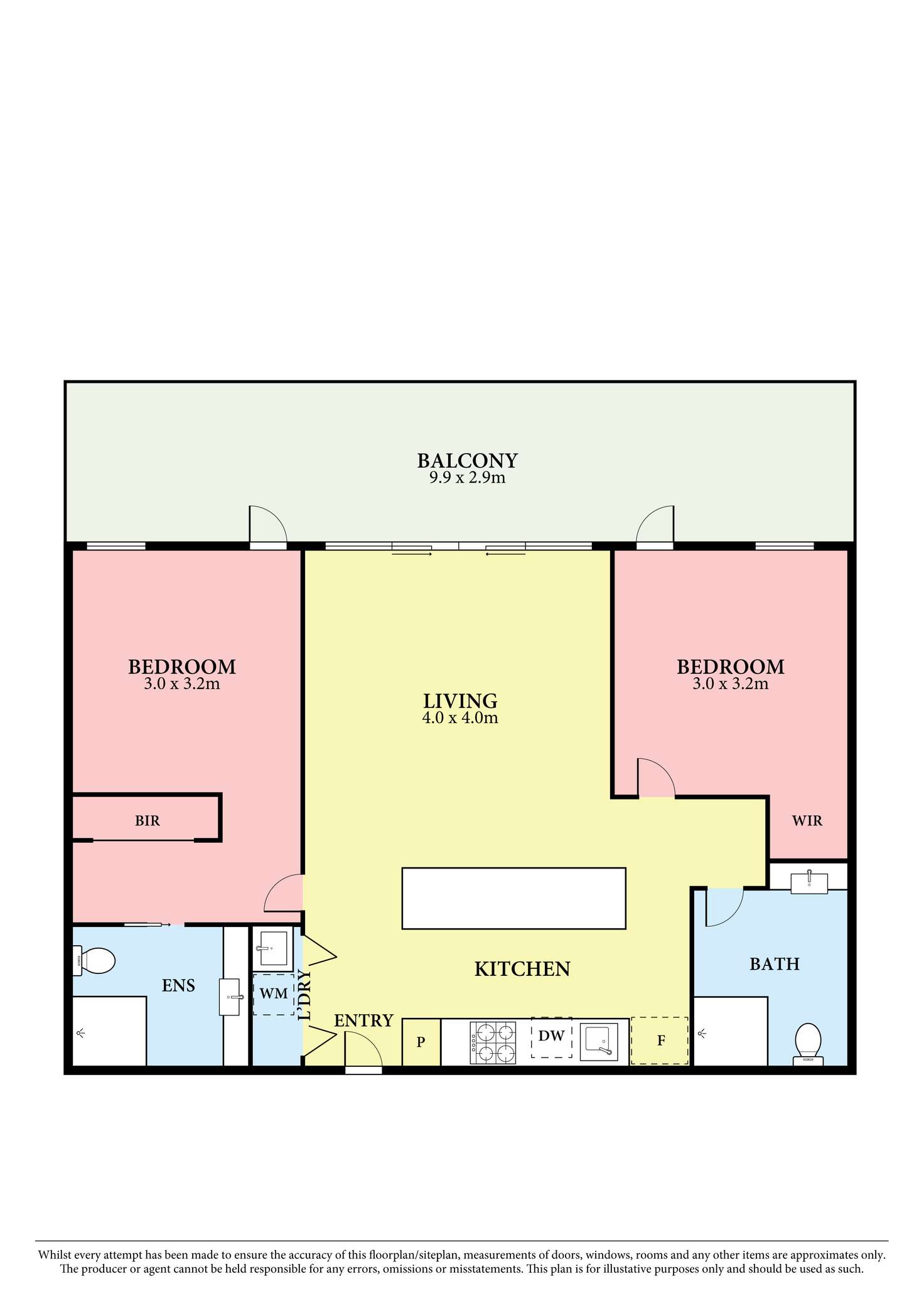 Floorplan of Homely house listing, 112/48 Oleander Drive, Mill Park VIC 3082