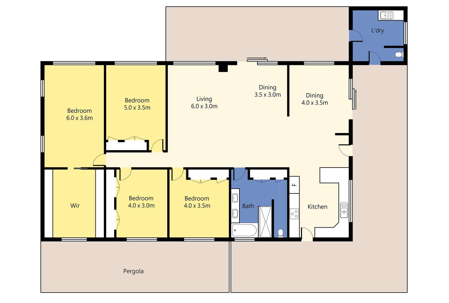 Floorplan of Homely house listing, 5 Avilka Place, Beerwah QLD 4519