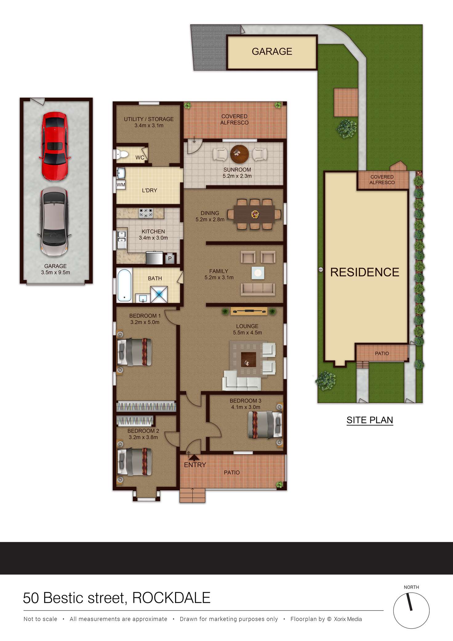 Floorplan of Homely house listing, 50 Bestic Street, Rockdale NSW 2216