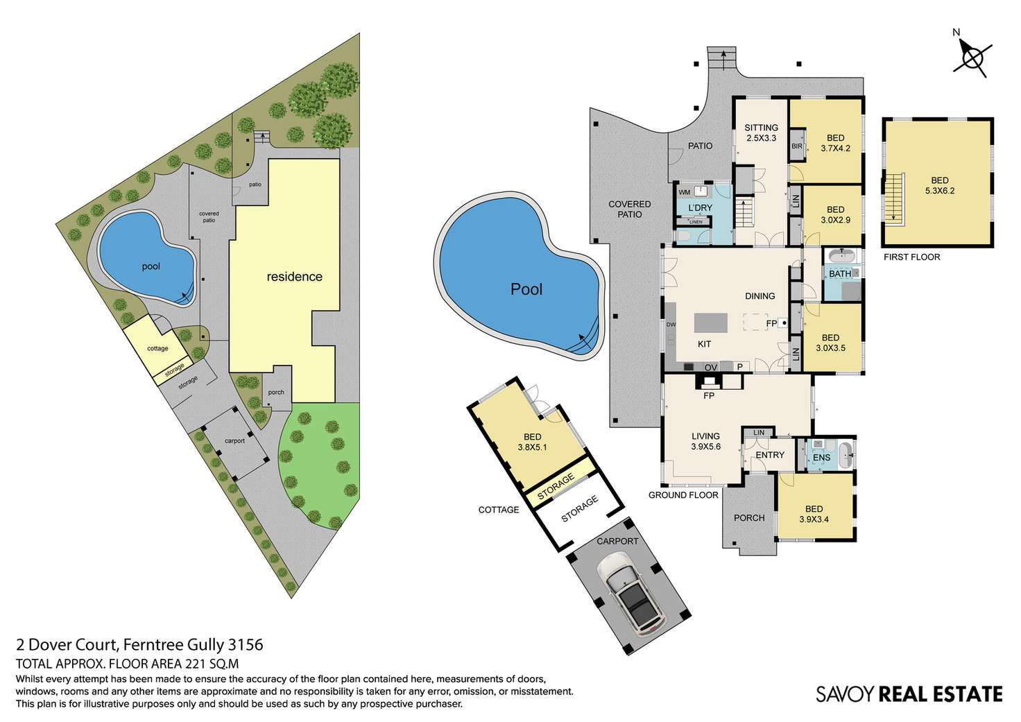 Floorplan of Homely house listing, 2 Dover Court, Ferntree Gully VIC 3156