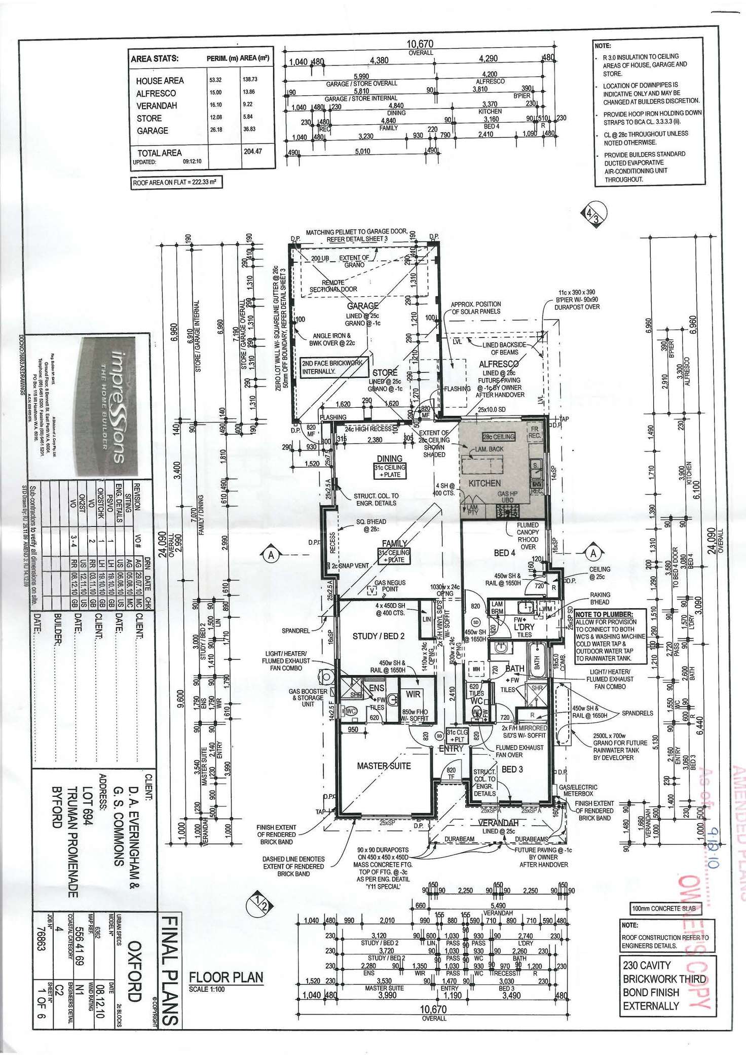 Floorplan of Homely house listing, 4 Truman Promenade, Byford WA 6122