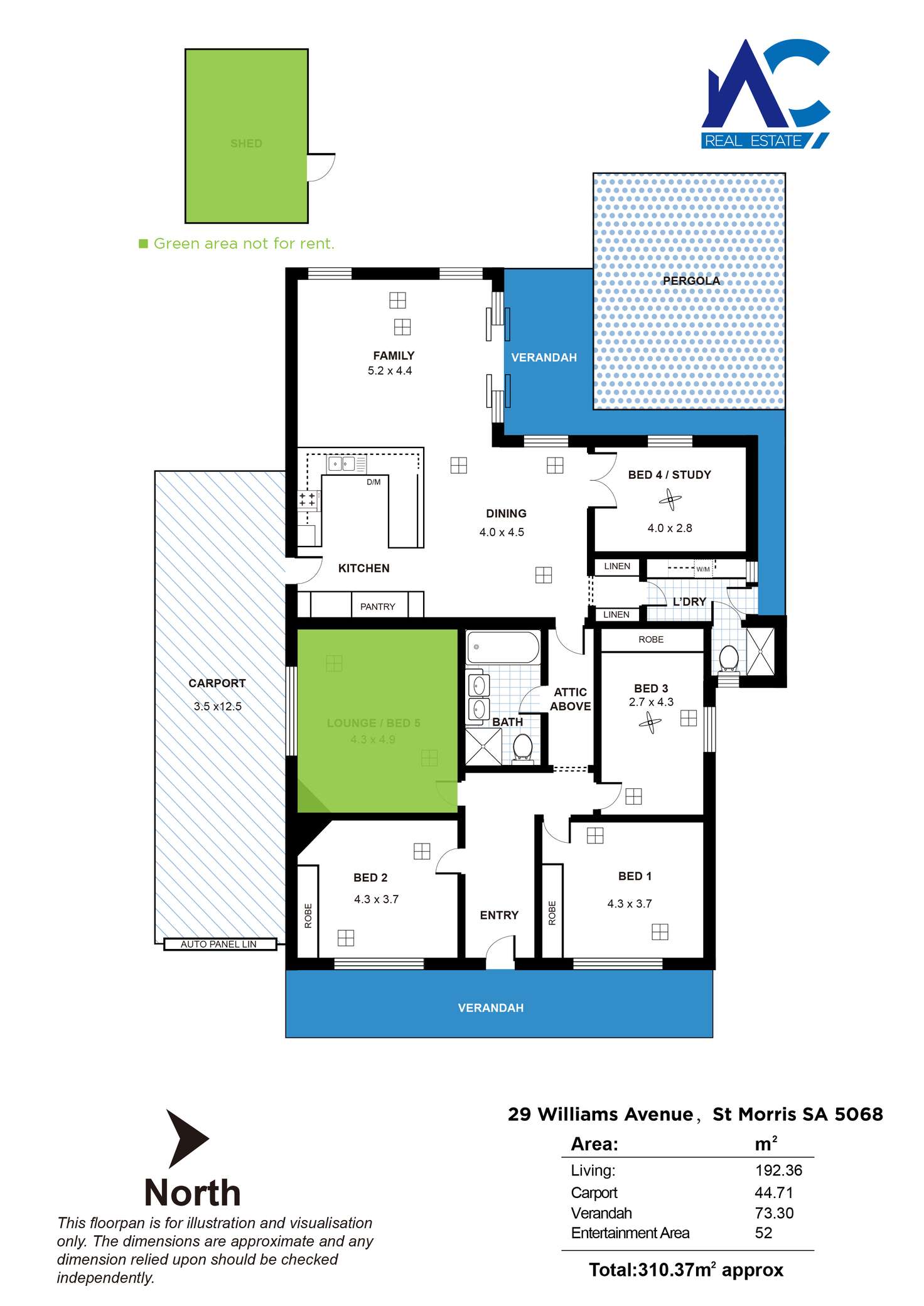 Floorplan of Homely house listing, 29 Williams Avenue, St Morris SA 5068