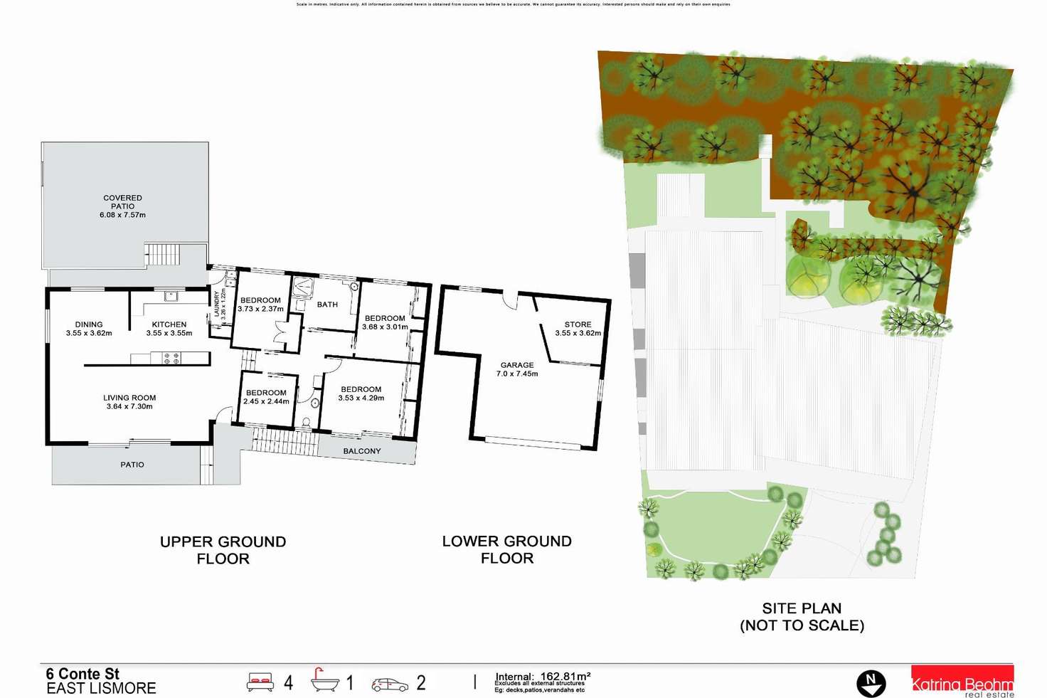 Floorplan of Homely house listing, 6 Conte Street, East Lismore NSW 2480