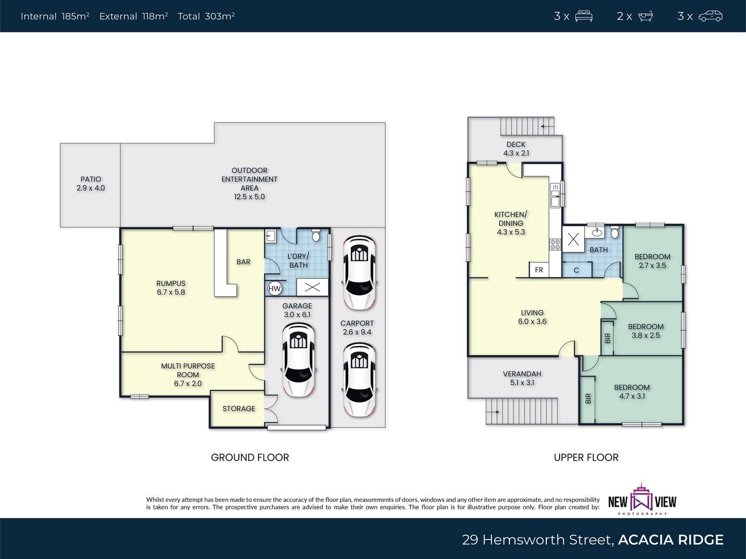 Floorplan of Homely house listing, 29 Hemsworth Street, Acacia Ridge QLD 4110