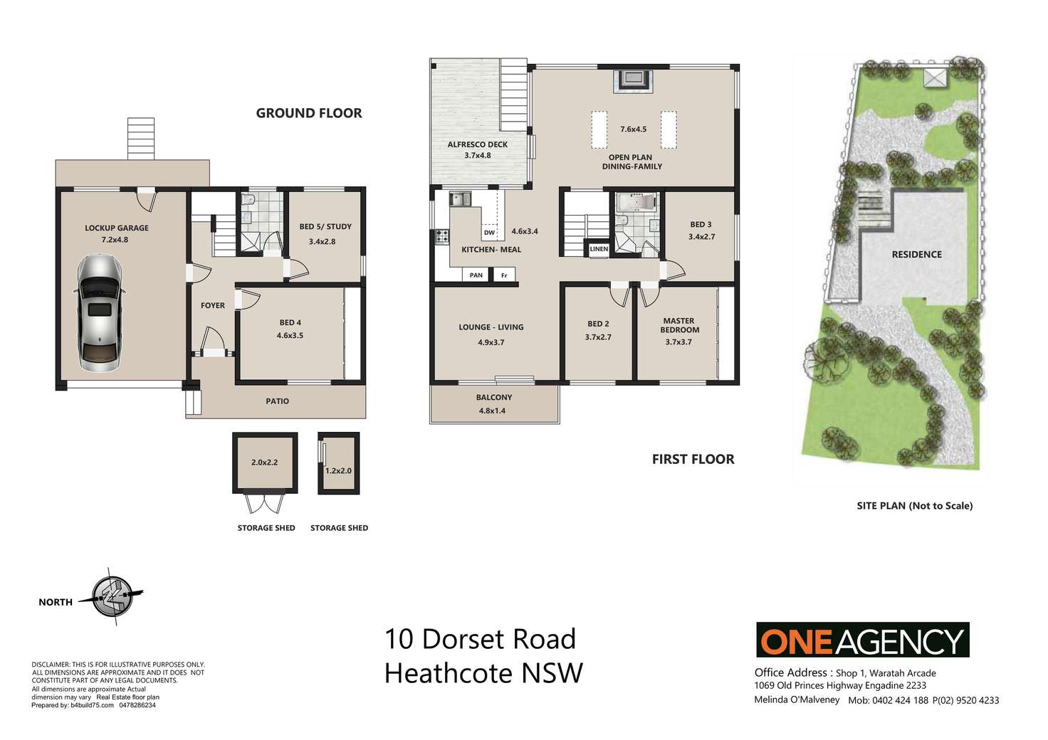 Floorplan of Homely house listing, 10 Dorset Road, Heathcote NSW 2233